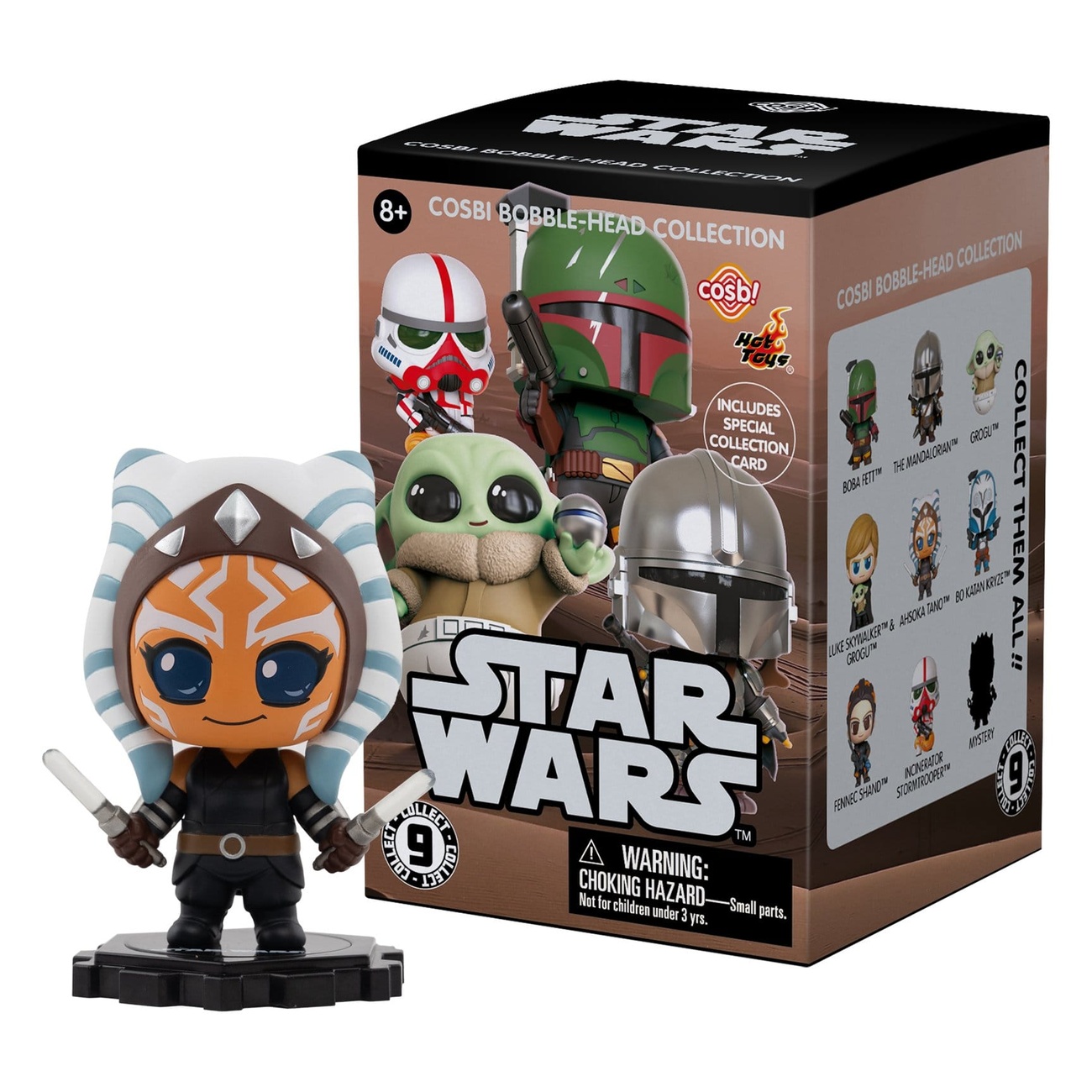 Star Wars Cosbi Mini Figures Series 1 8 cm Blind Box Display (8)