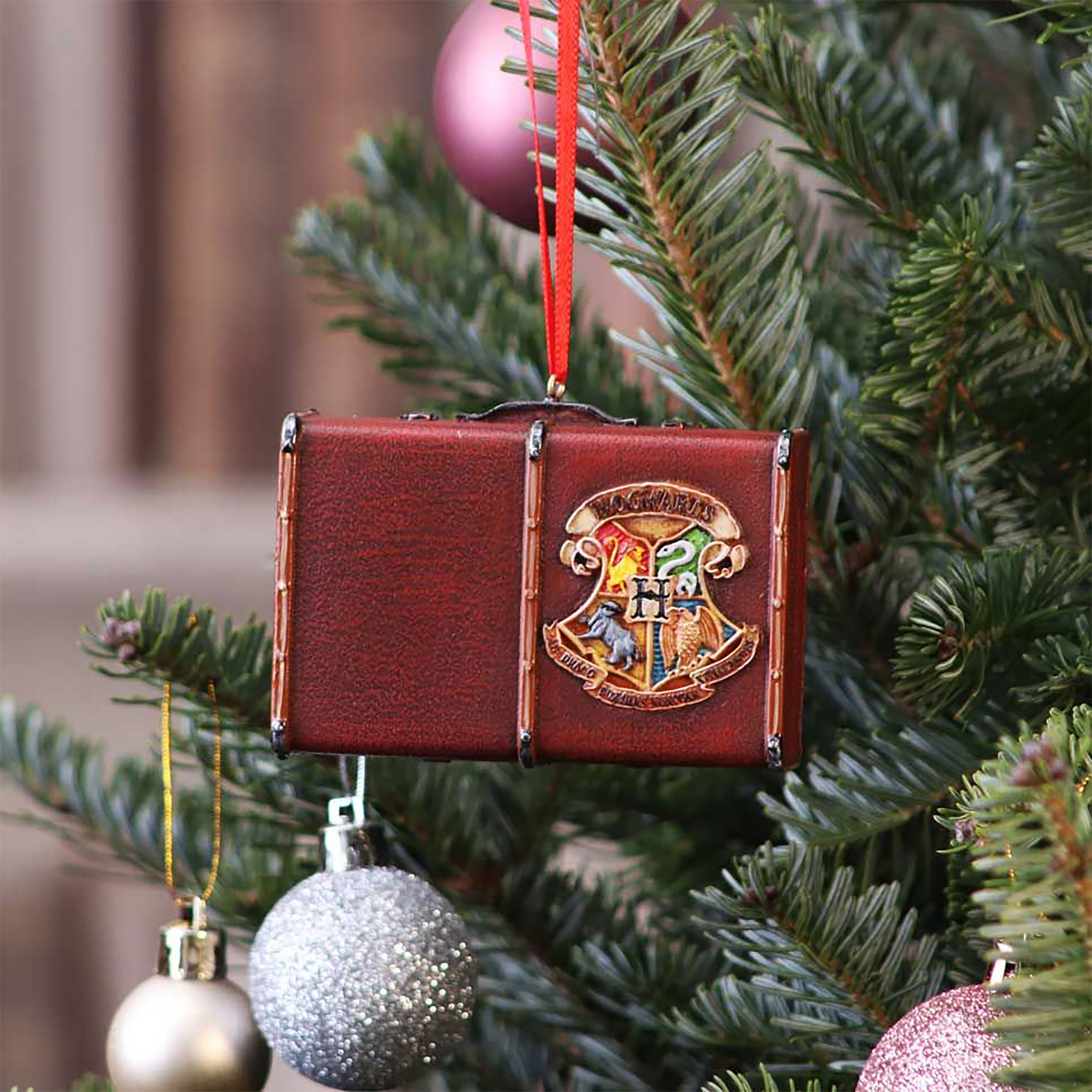 Harry Potter - Hogwarts Suitcase Christmas Tree Ornament