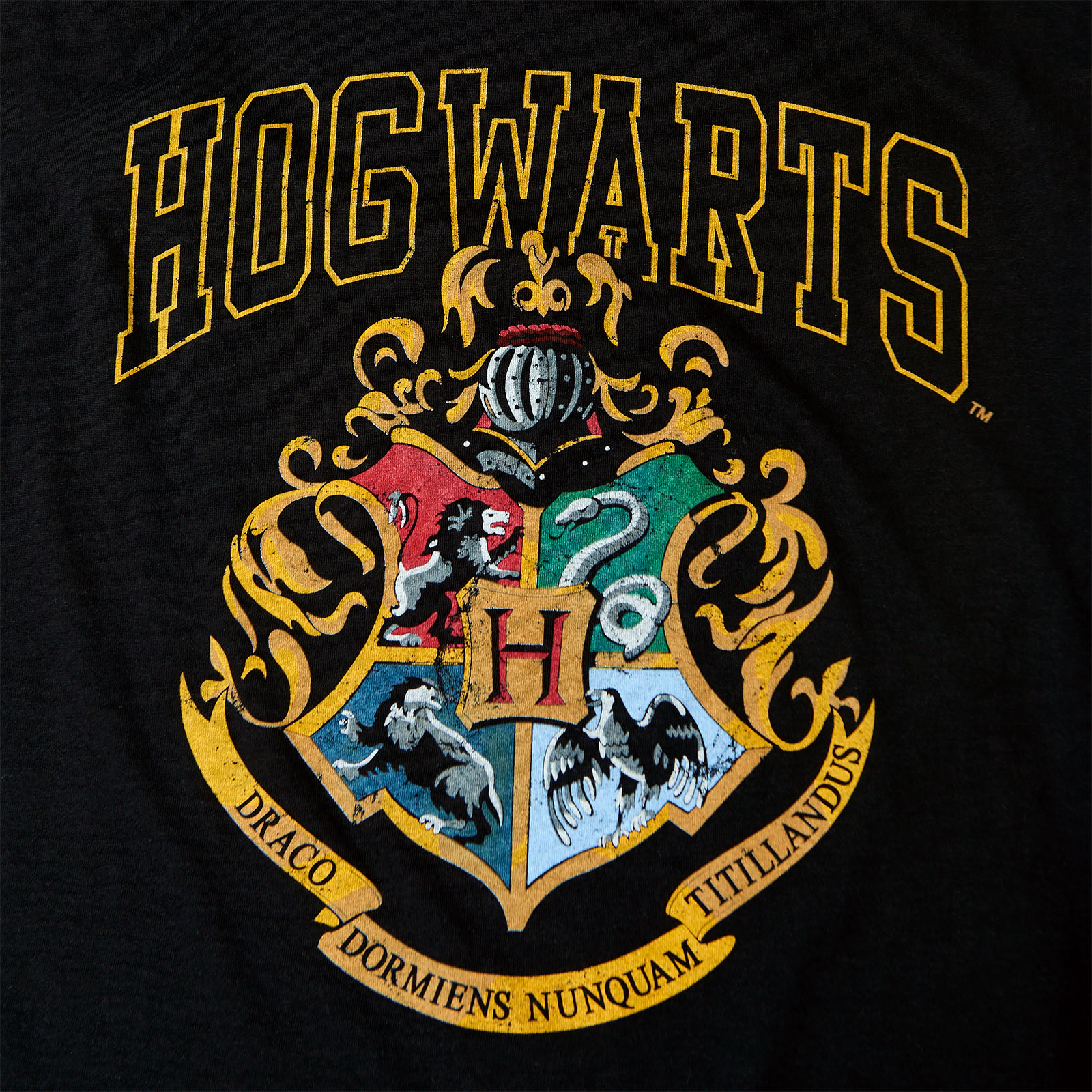 Harry Potter - Hogwarts Wapen Tanktop Zwart