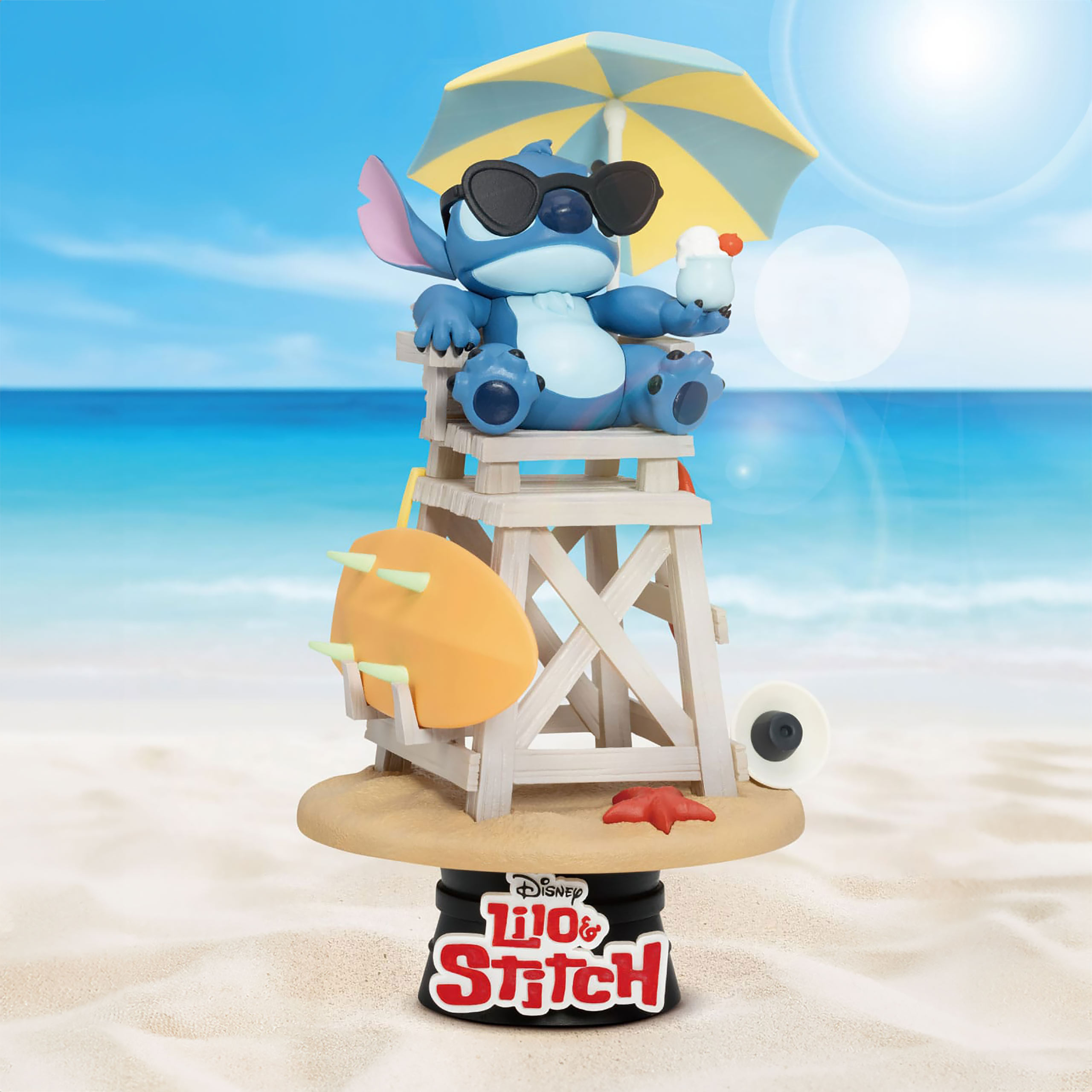 Figurine Diorama Stitch Summer Vibe D-Stage - Lilo & Stitch