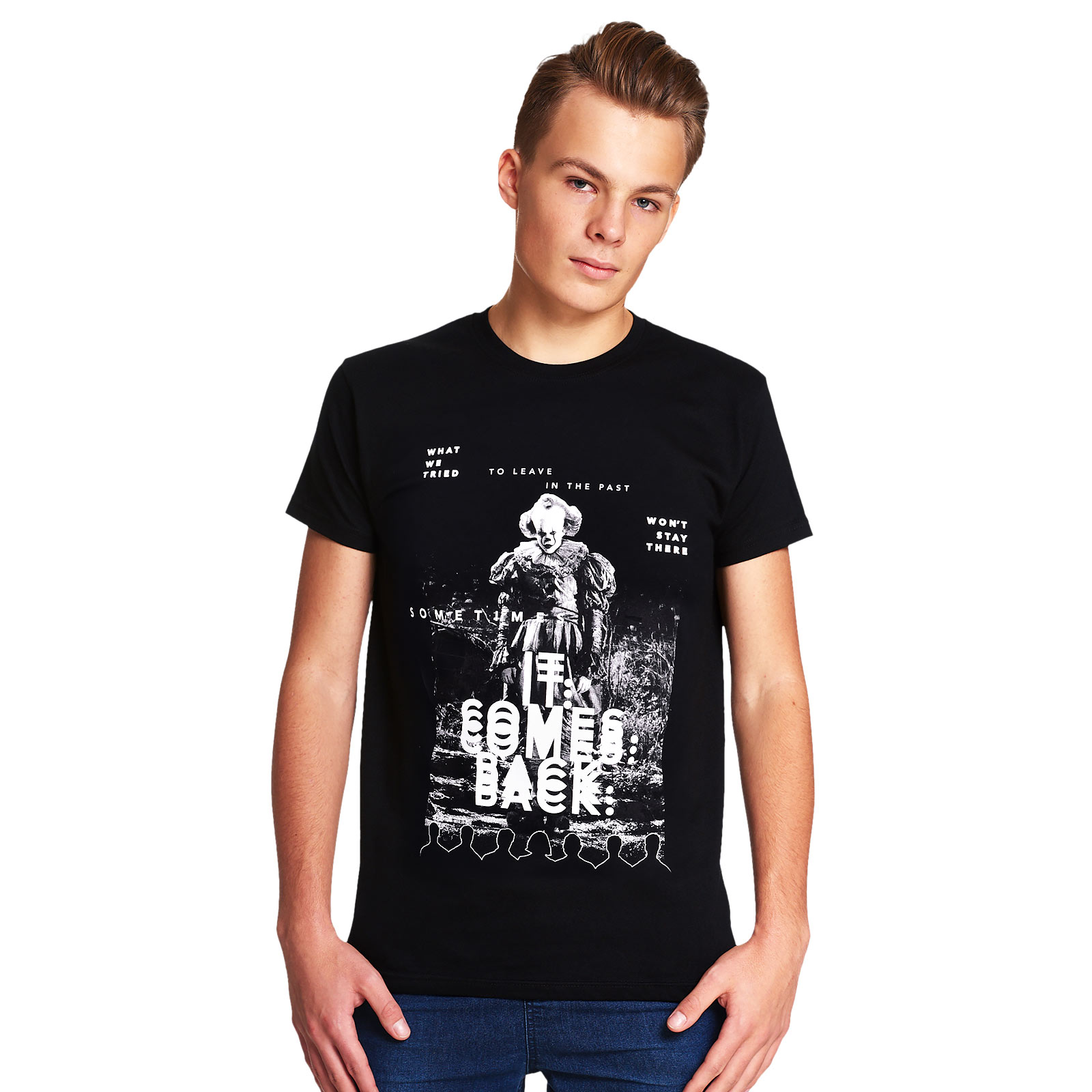 Stephen Kings ES - IT Comes Back T-Shirt schwarz