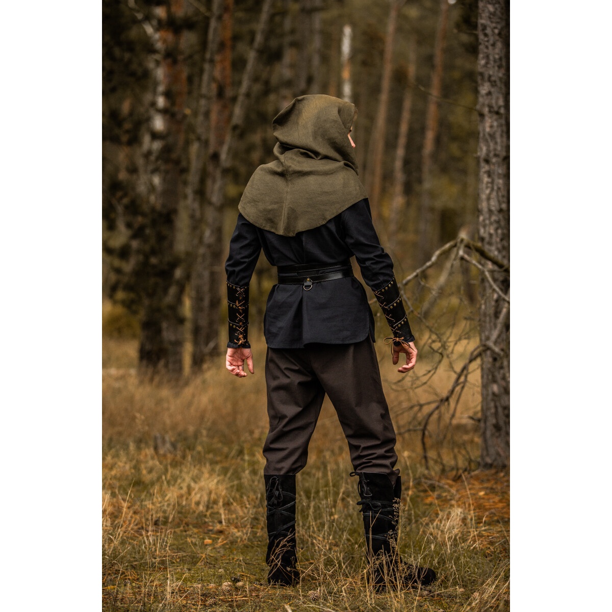 Pantaloni medievali Peter marrone