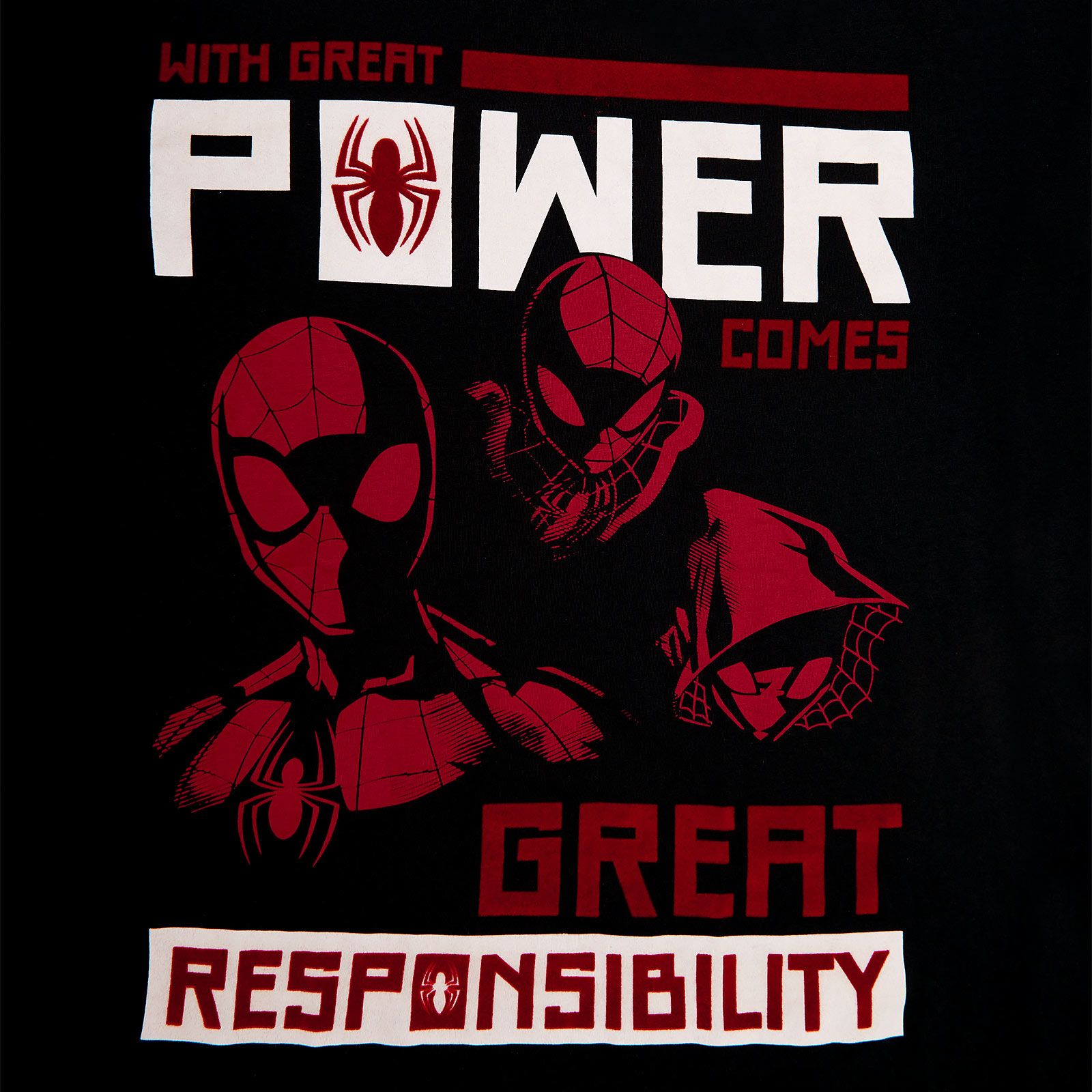 Spider-Man - Power vs. Responsibility T-Shirt zwart