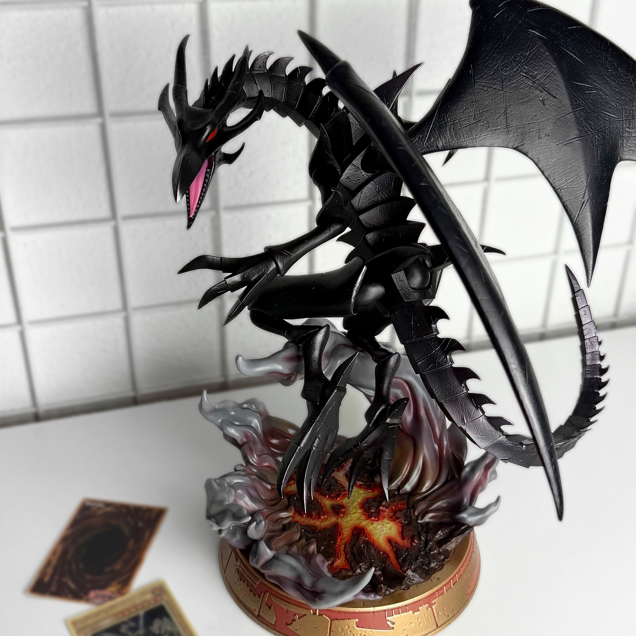 Yu-Gi-Oh! - Red-Eyes B. Dragon Black Colour Statue