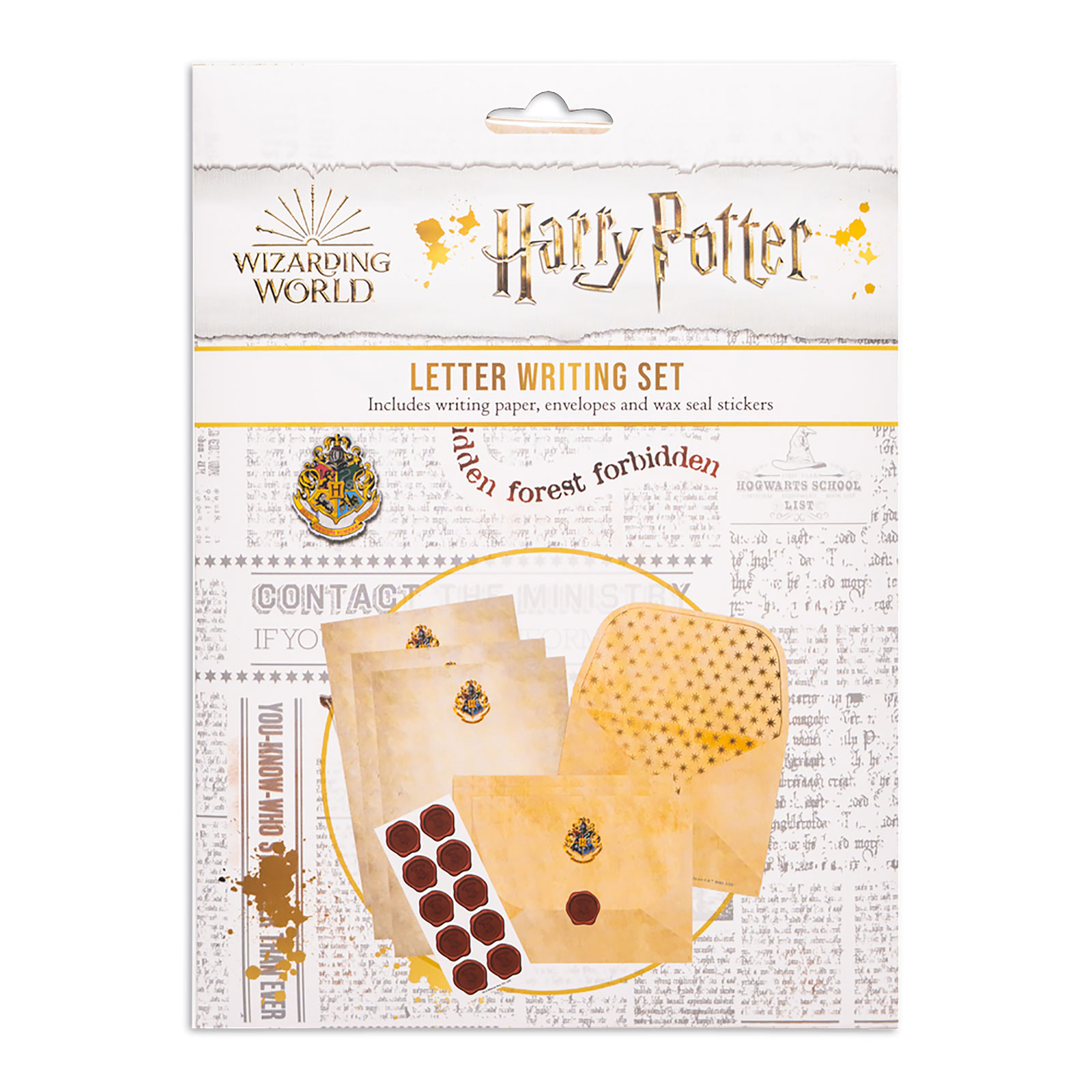 Harry Potter - Hogwarts Wapen Briefpapier