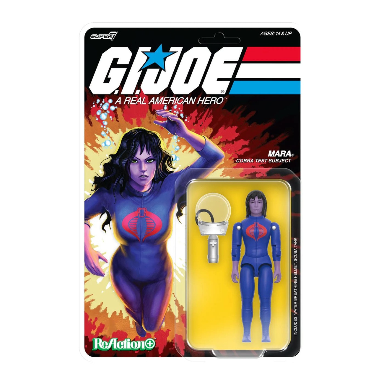 GI Joe ReAction+ Actionfigur Wave 06 Mara 10 cm
