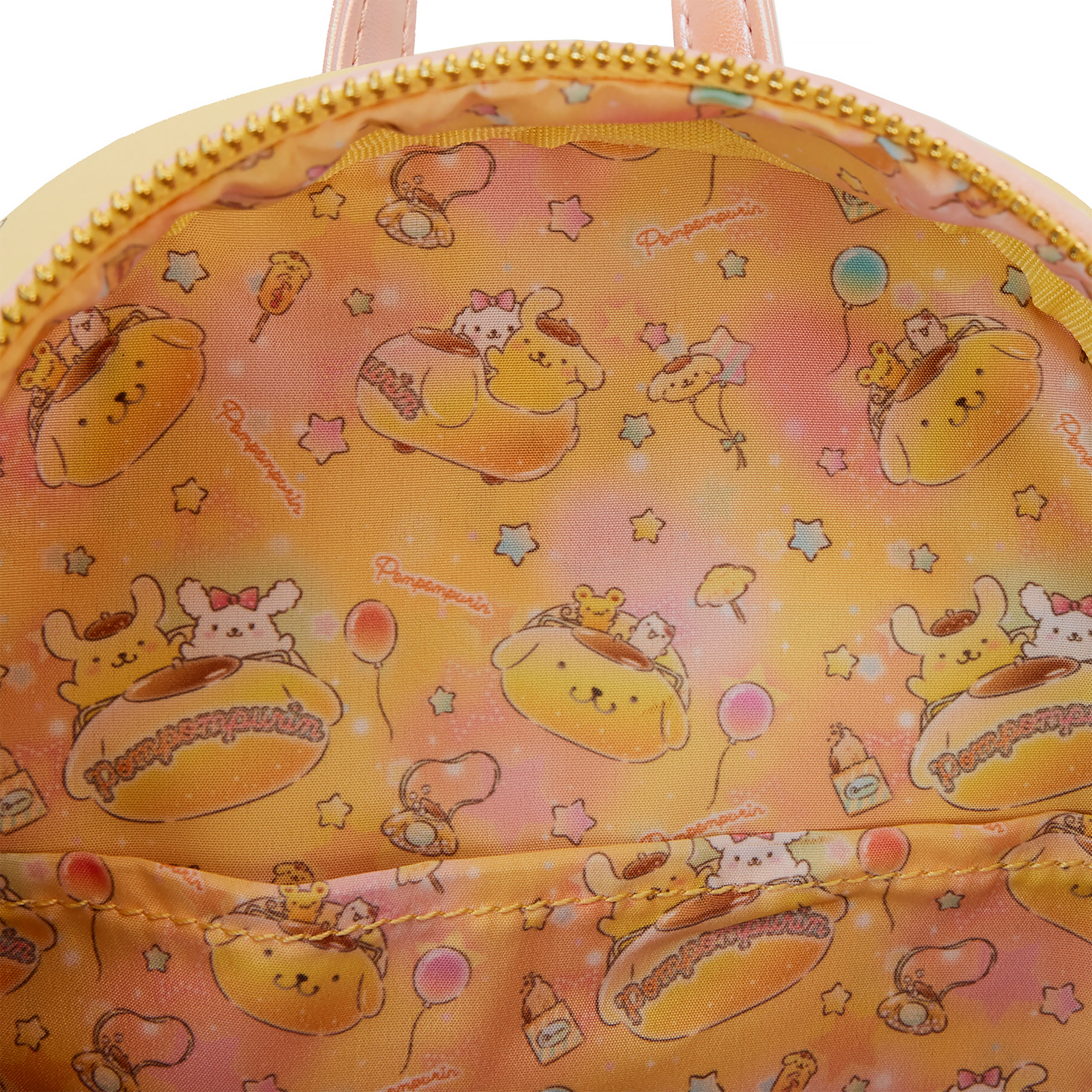 Cappello Sanrio Pomupomupurin Con Orecchie Mobili - Pompa D'Aria - Taglia Large Giallo