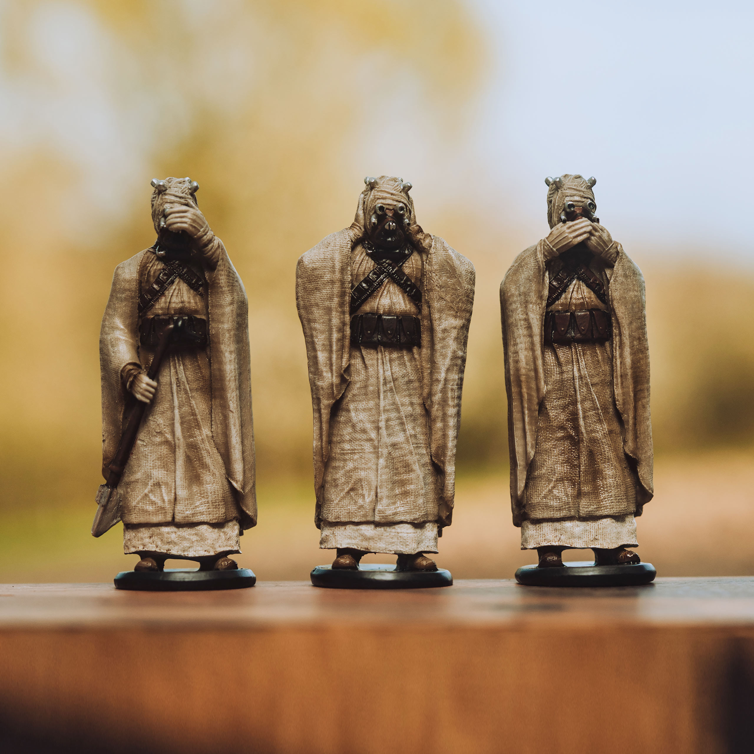 Original Stormtrooper - Three Wise Tusken Raiders Figuren set