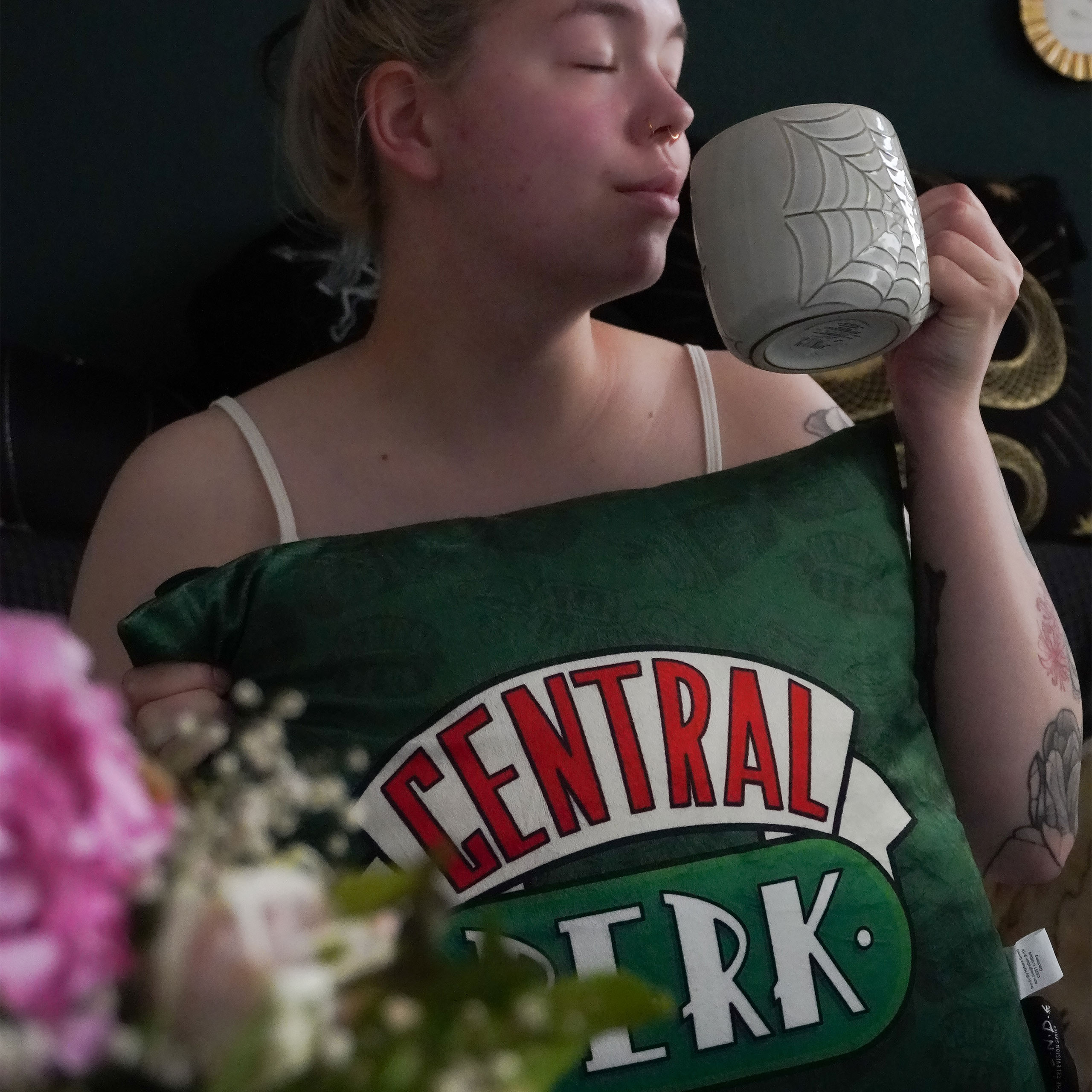 Friends - Central Perk Pillow Green