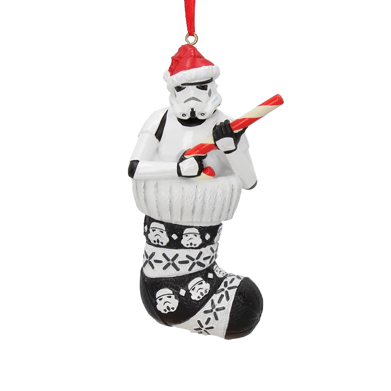 Stormtrooper in Christmas Stocking Christmas Tree Ornament - Star Wars