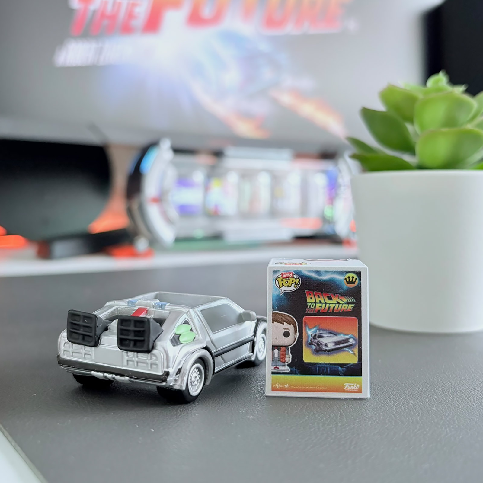 Back to the Future - DeLorean Funko Bitty Pop Ride Figure Set