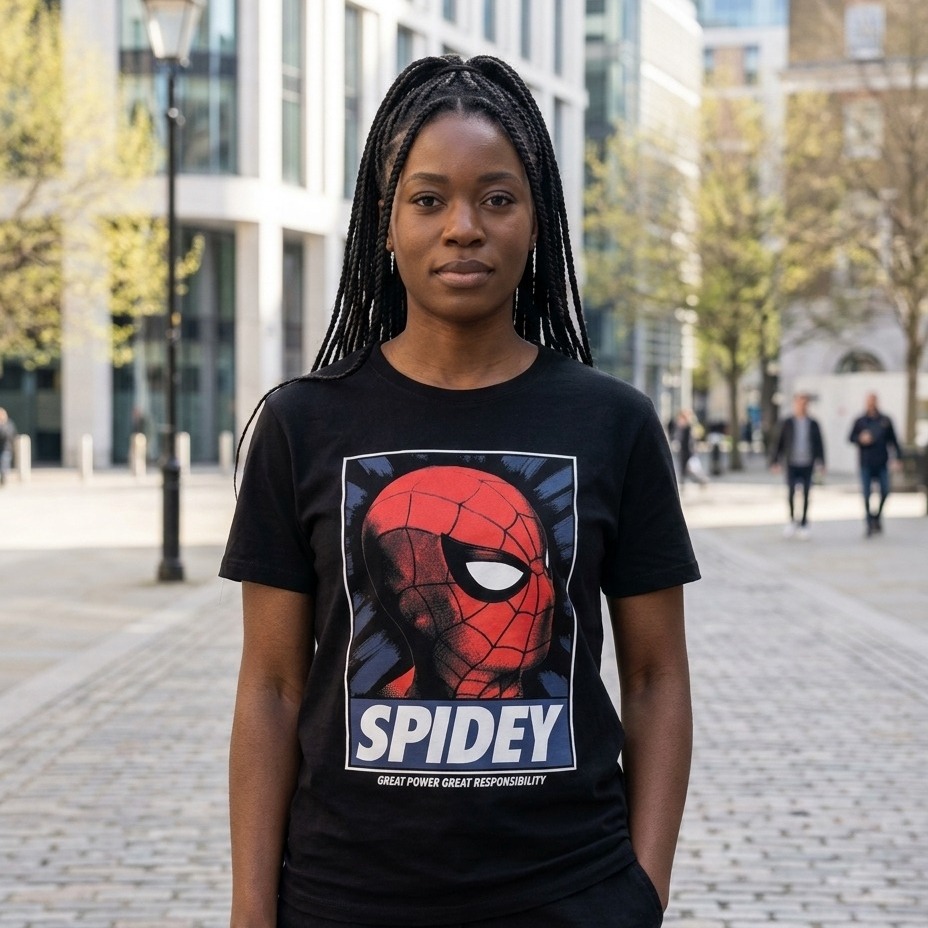 Spider-Man - Spidey Great Power T-shirt svart