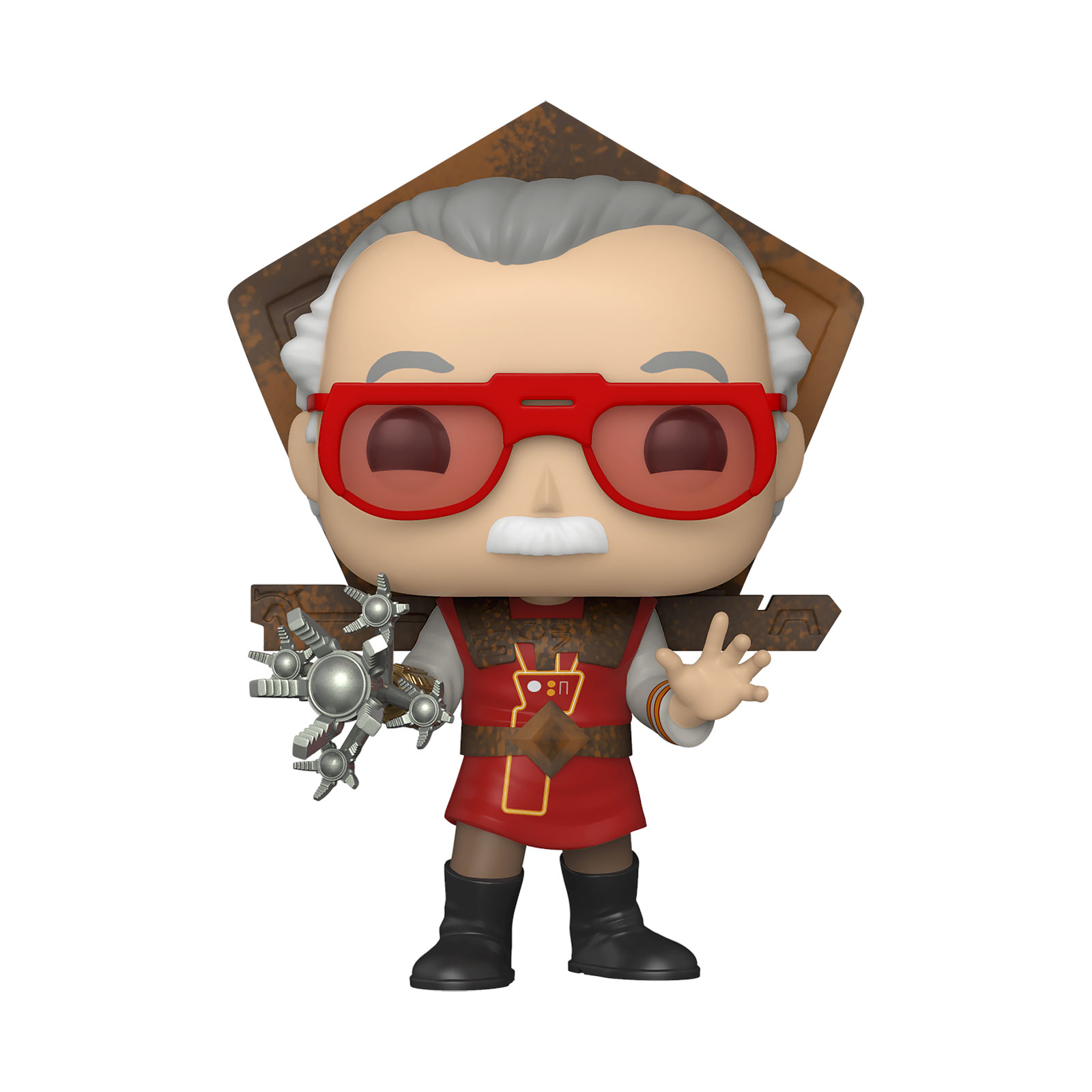 Thor - Stan Lee in Ragnarok Outfit Funko Pop Bobblehead Figuur