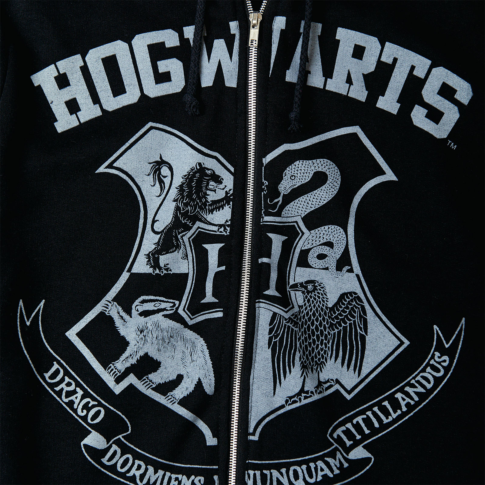 Harry Potter - Hogwarts Wapen Hoodie Zwart