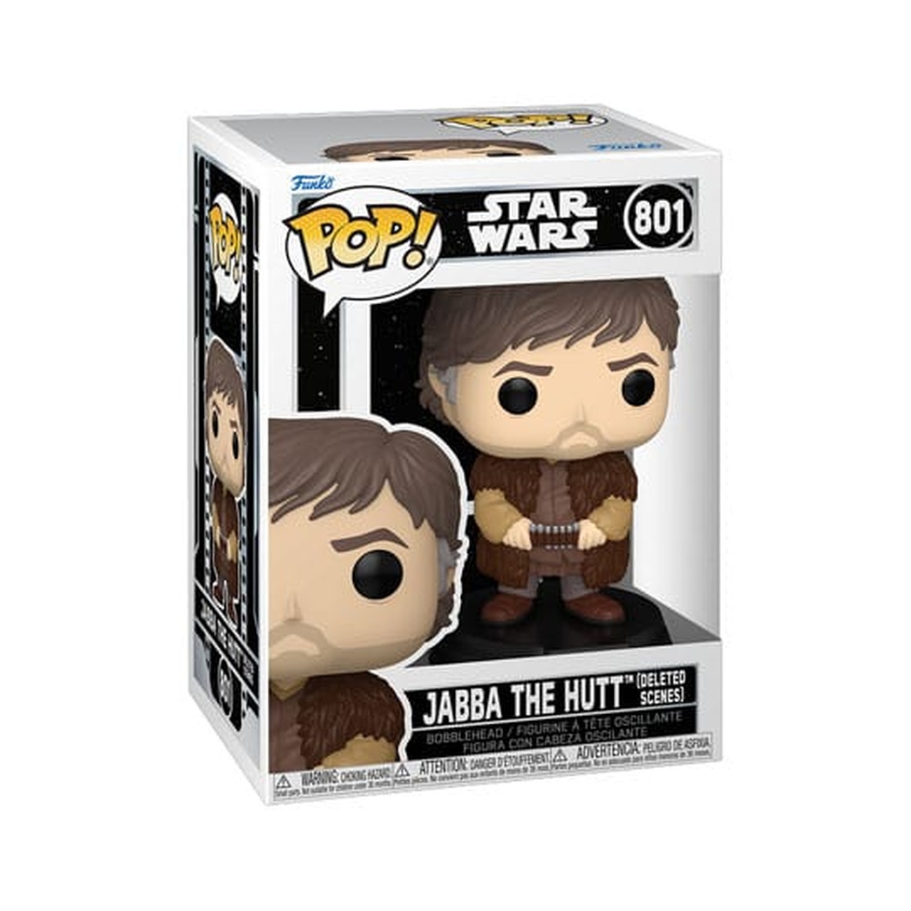 Star Wars POP! Figure bobble head in vinile Jabba the Hutt (Scene eliminate) 9 cm
