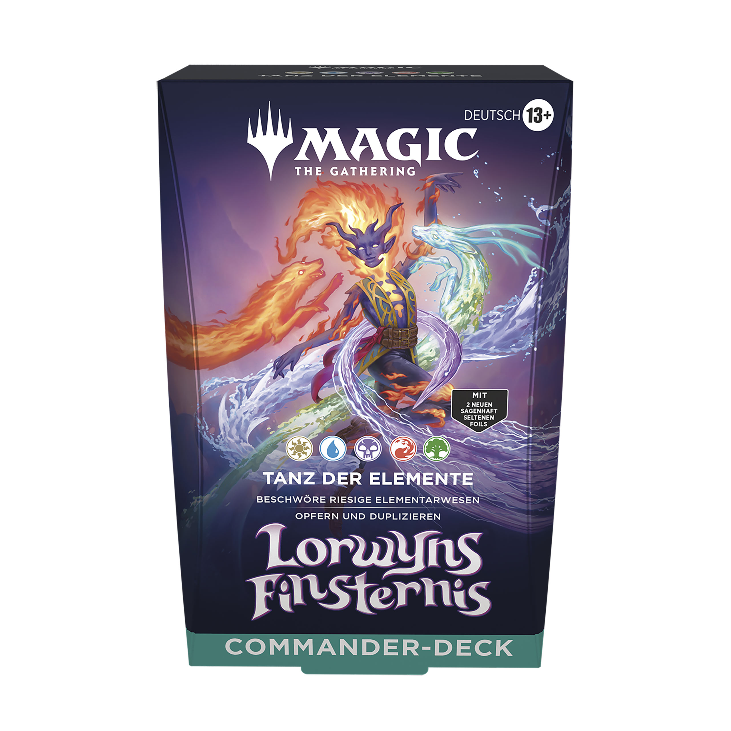 Magic: The Gathering - Lorwyn Dusk: Dance of the Elements Commander Deck German Version