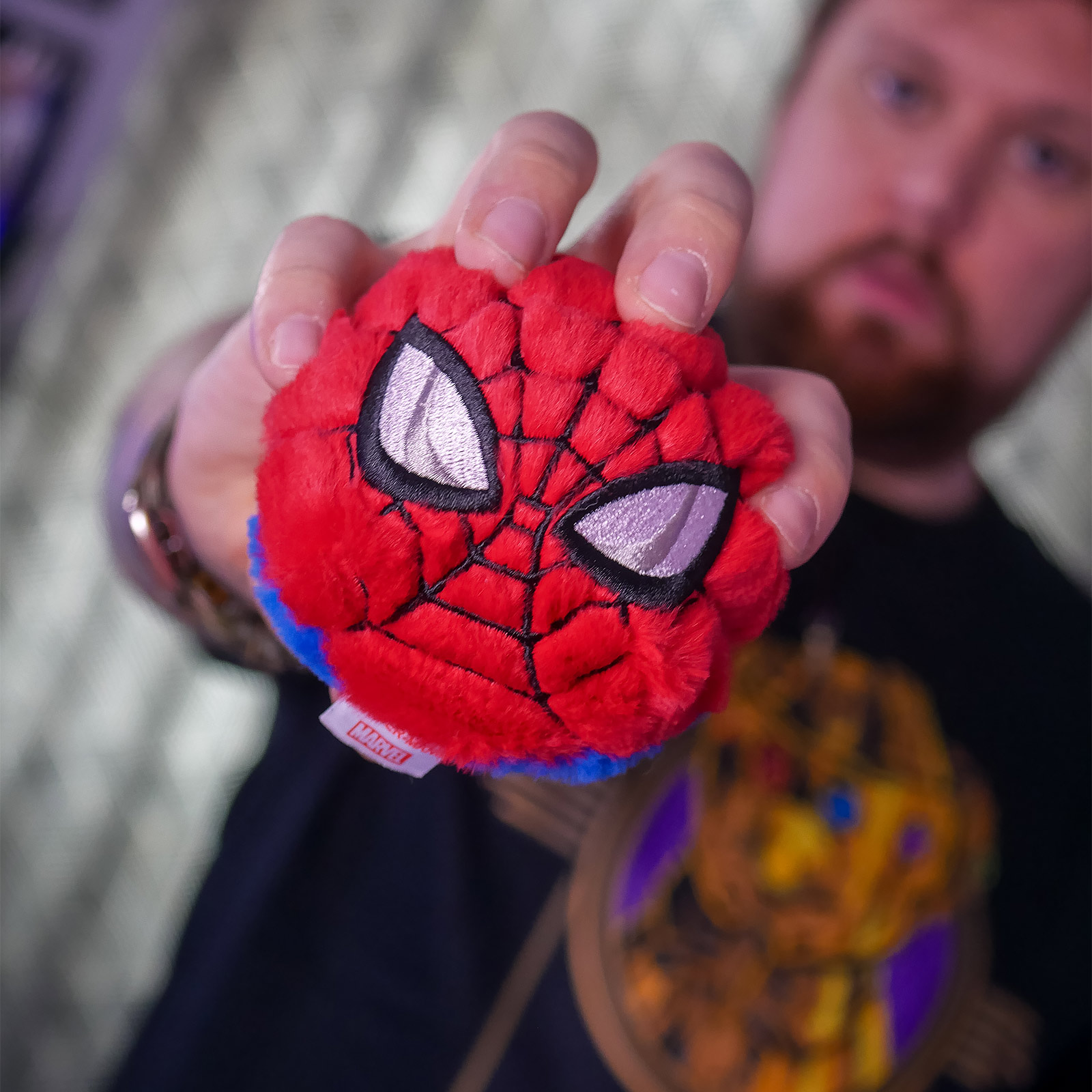 Spider-Man - Beanie Bouncers hüpfender Plüsch Ball