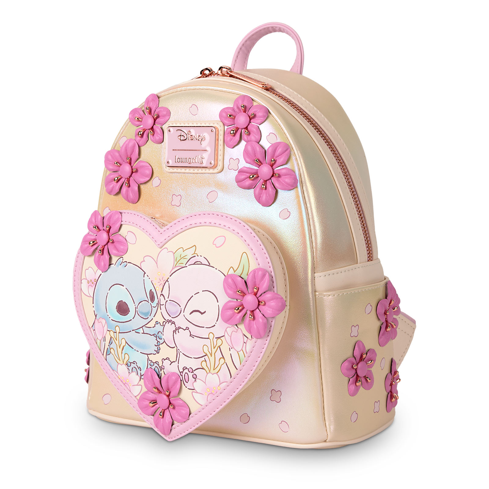 Lilo & Stitch - Angel und Stitch Blüten Mini Rucksack