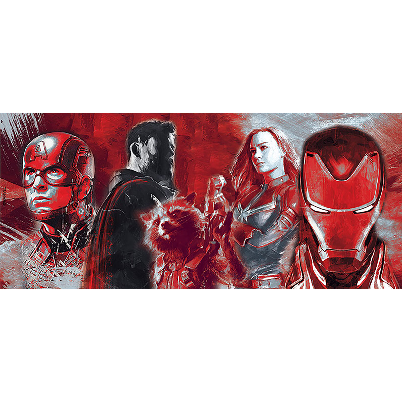 Avengers - Endgame Heroes Collage Tasse