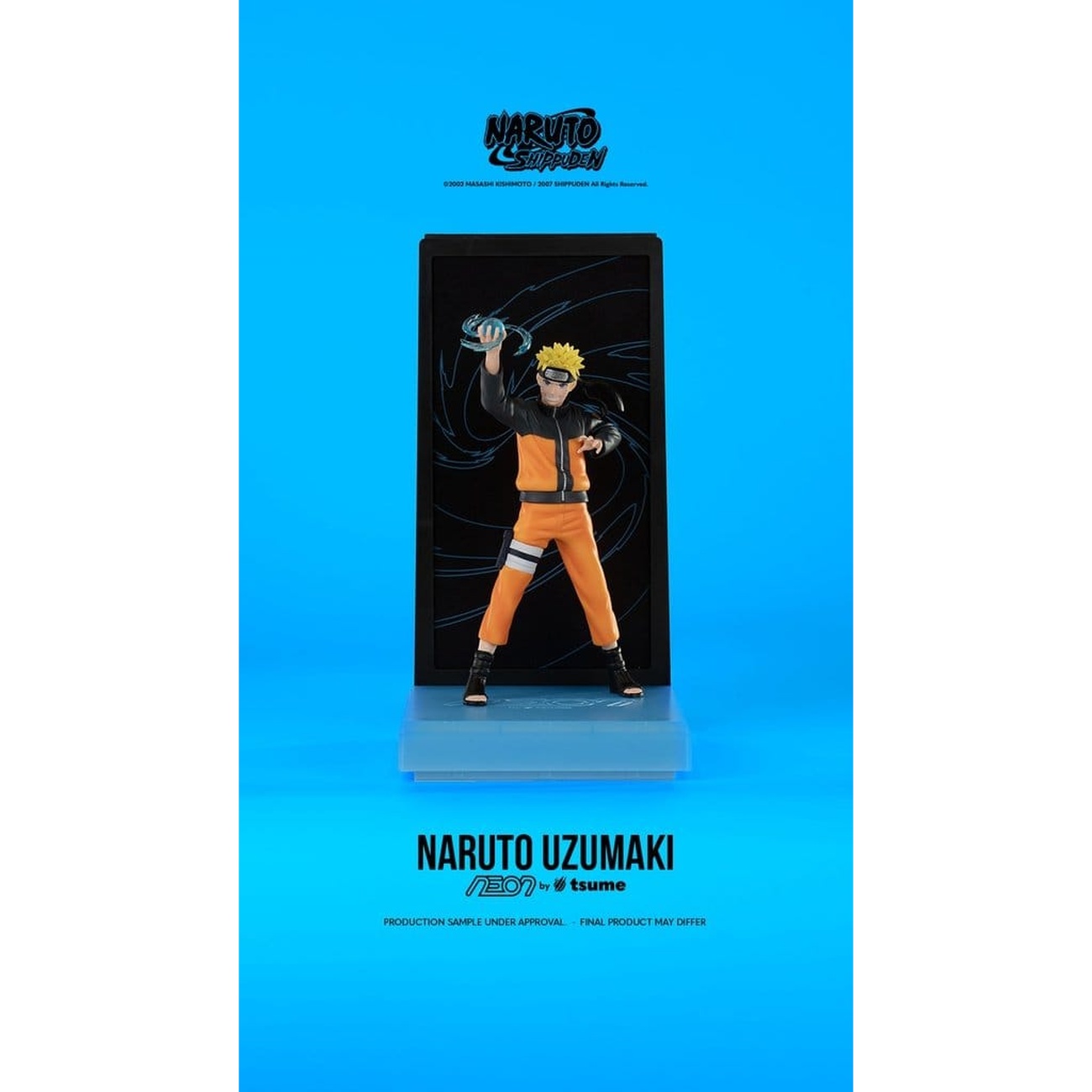 Naruto - Figurka Neon Naruto Uzumaki 1:9