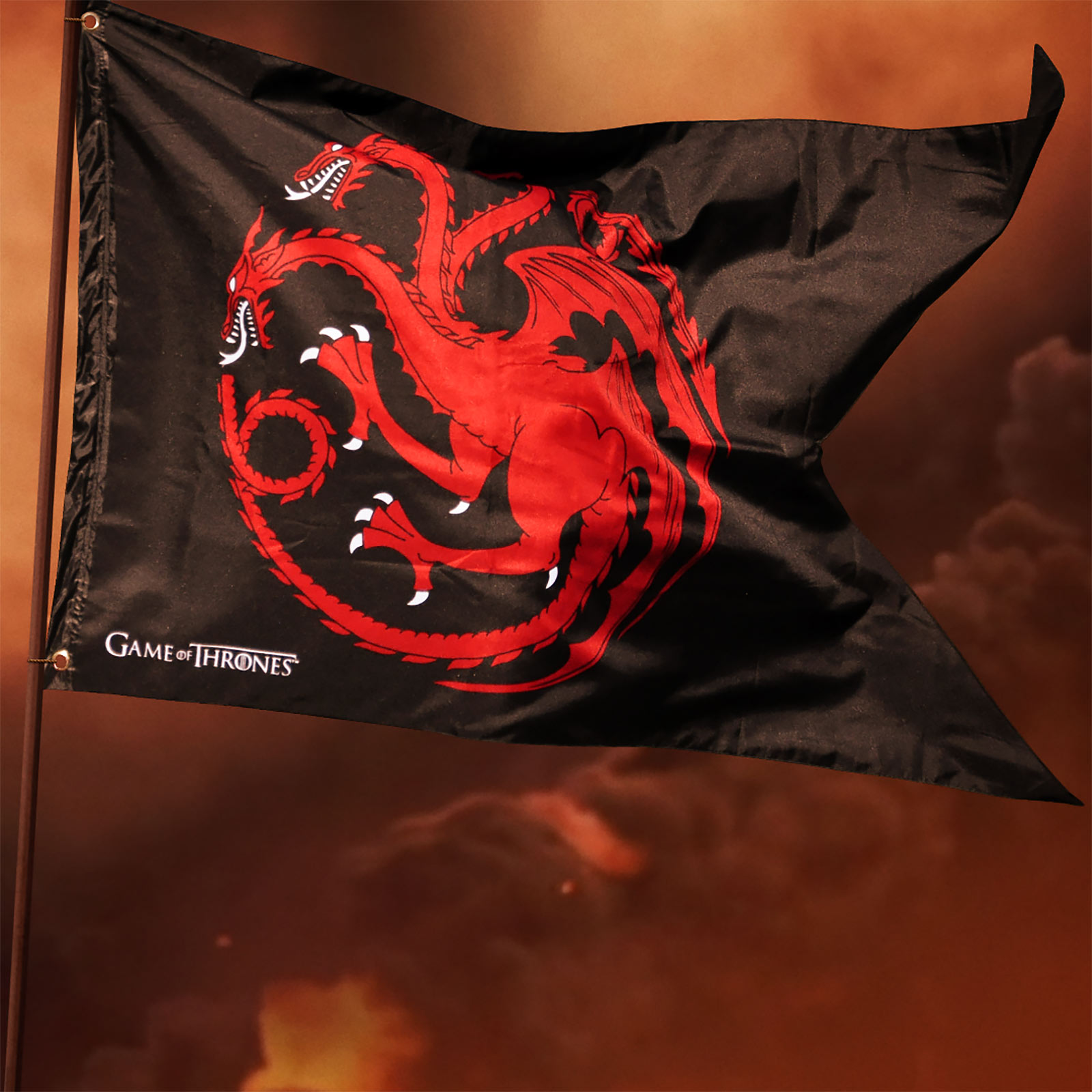 Game of Thrones - Huis Targaryen Vlag