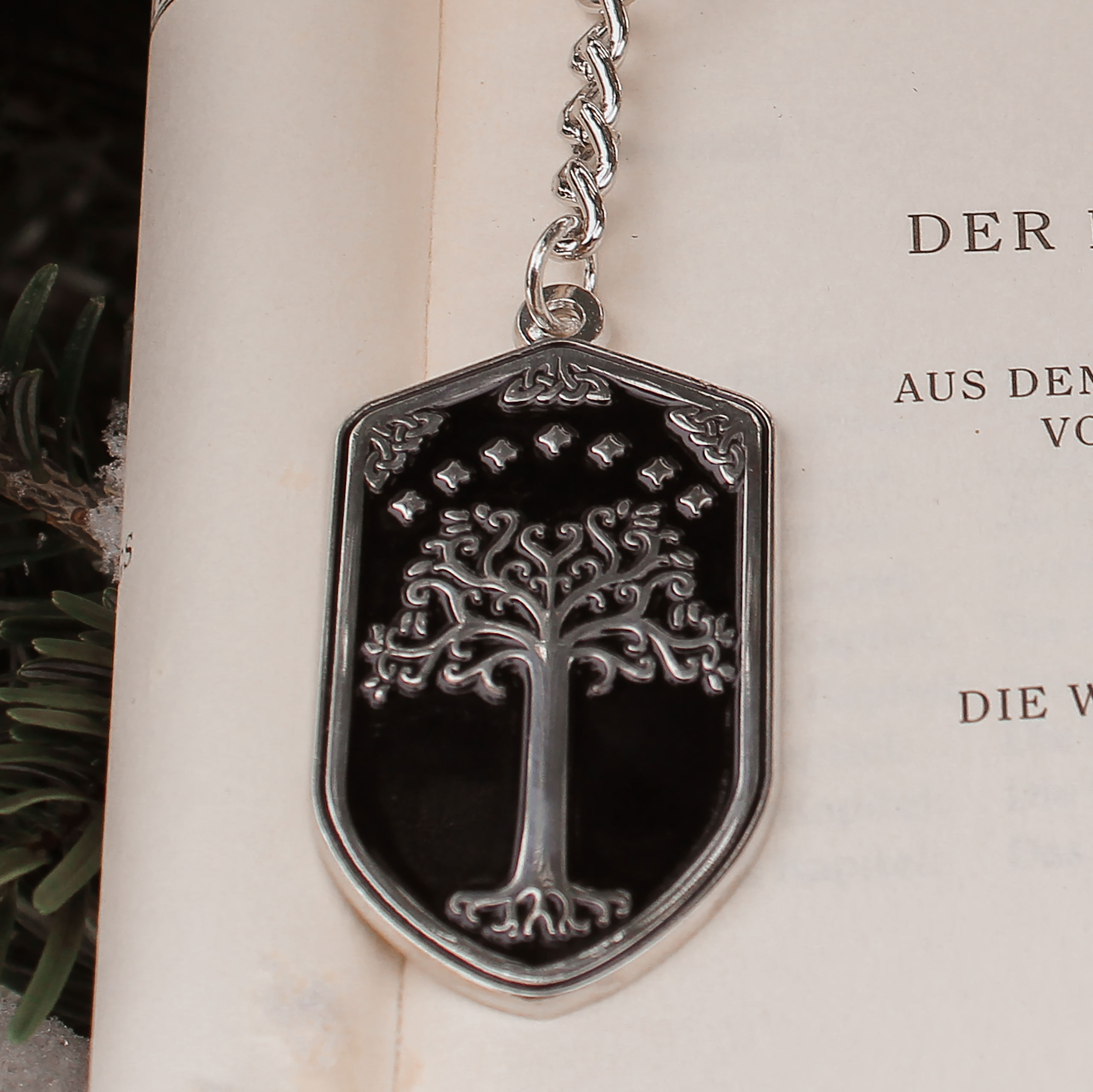 White Tree of Gondor Keychain - The Lord of the Rings
