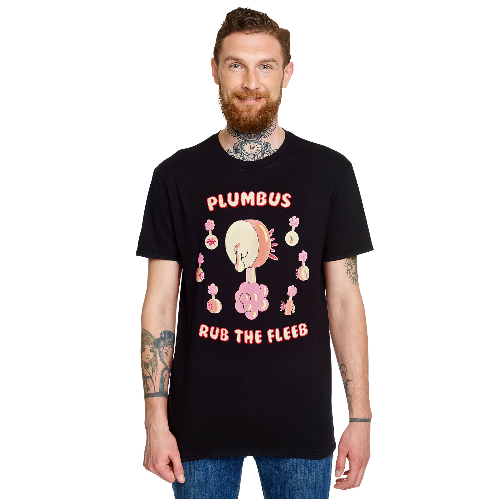 Rick and Morty - Plumbus T-Shirt schwarz