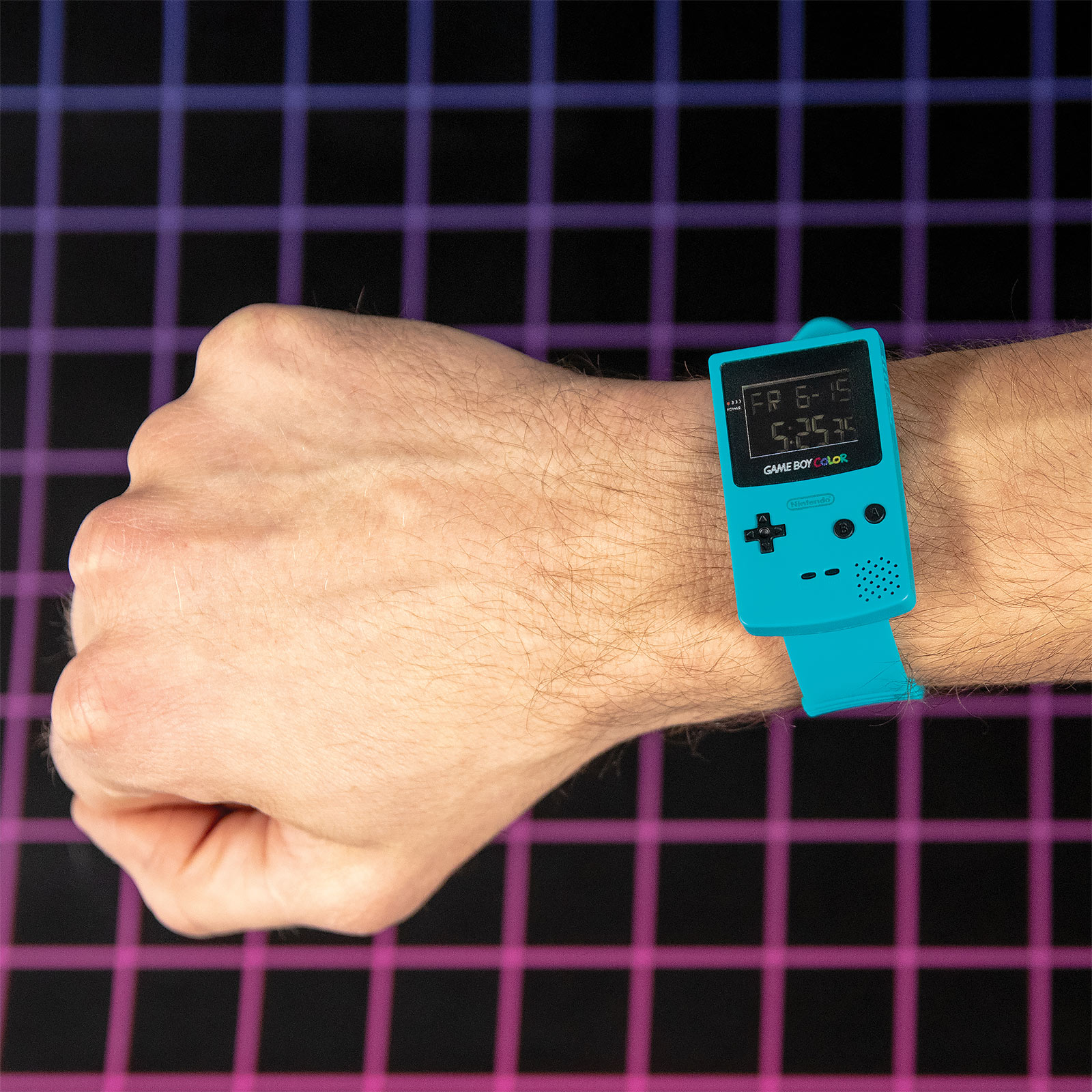 Nintendo - Game Boy Color wristwatch with alarm function