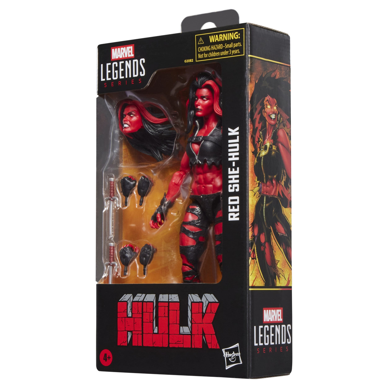 Hulk Marvel Legends actionfigur Red She-Hulk 15 cm