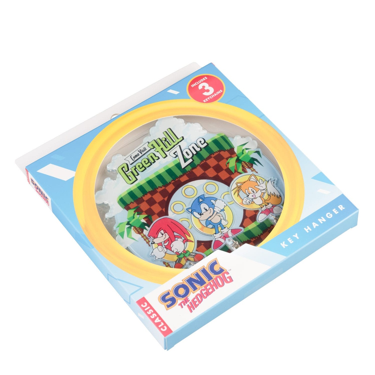 Sonic the Hedgehog portachiavi da parete incl. 3 portachiavi
