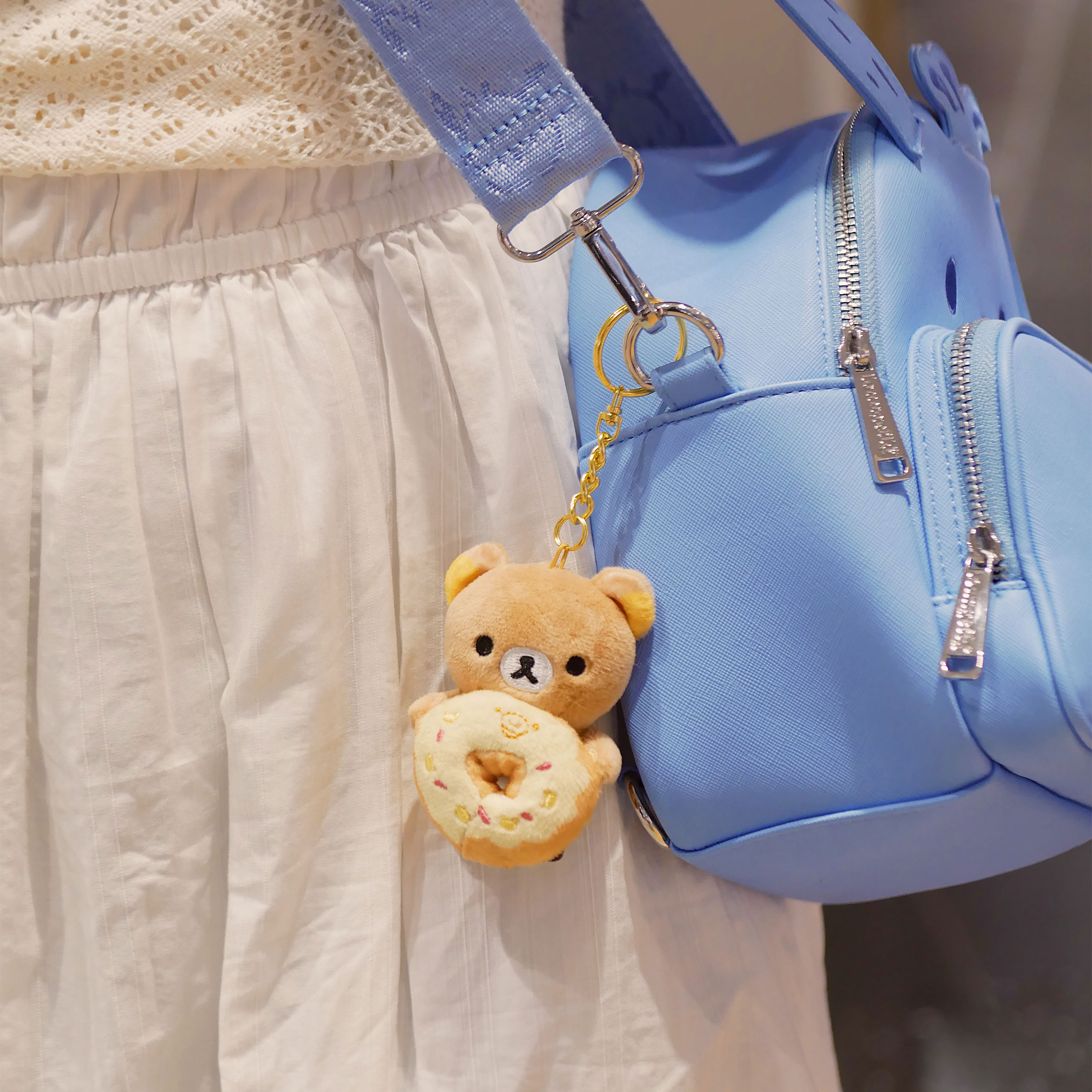 Rilakkuma - Portachiavi in peluche misterioso Deli