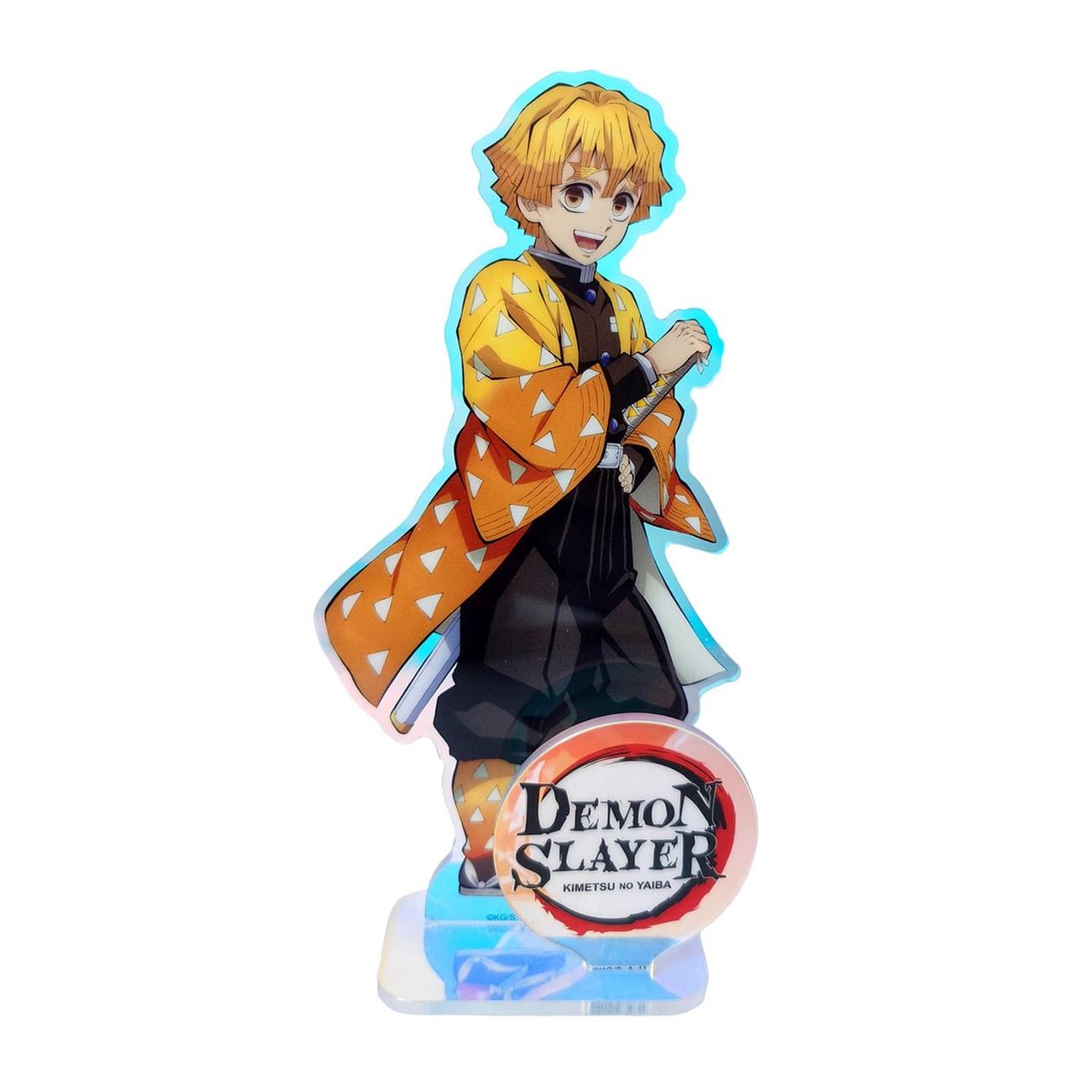 Demon Slayer: Kimetsu no Yaiba Acryl-Aufsteller Zenitsu Holographic 15 cm
