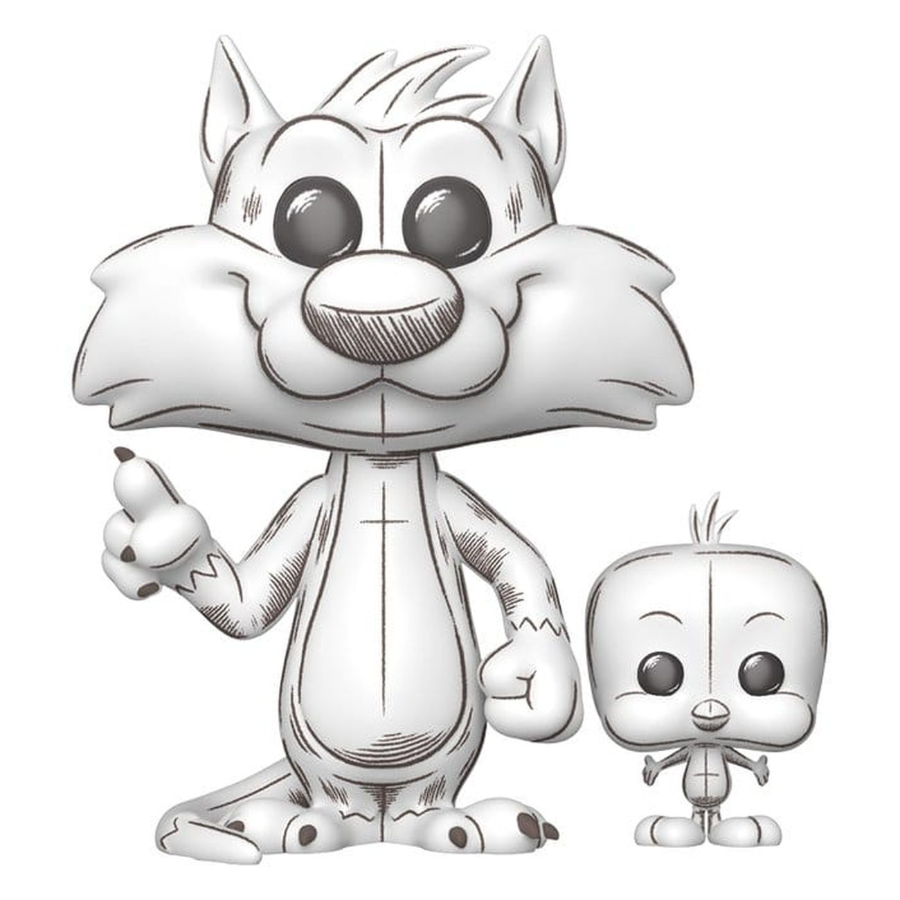 Figura in vinile Looney Tunes POP! & Buddy Animation
