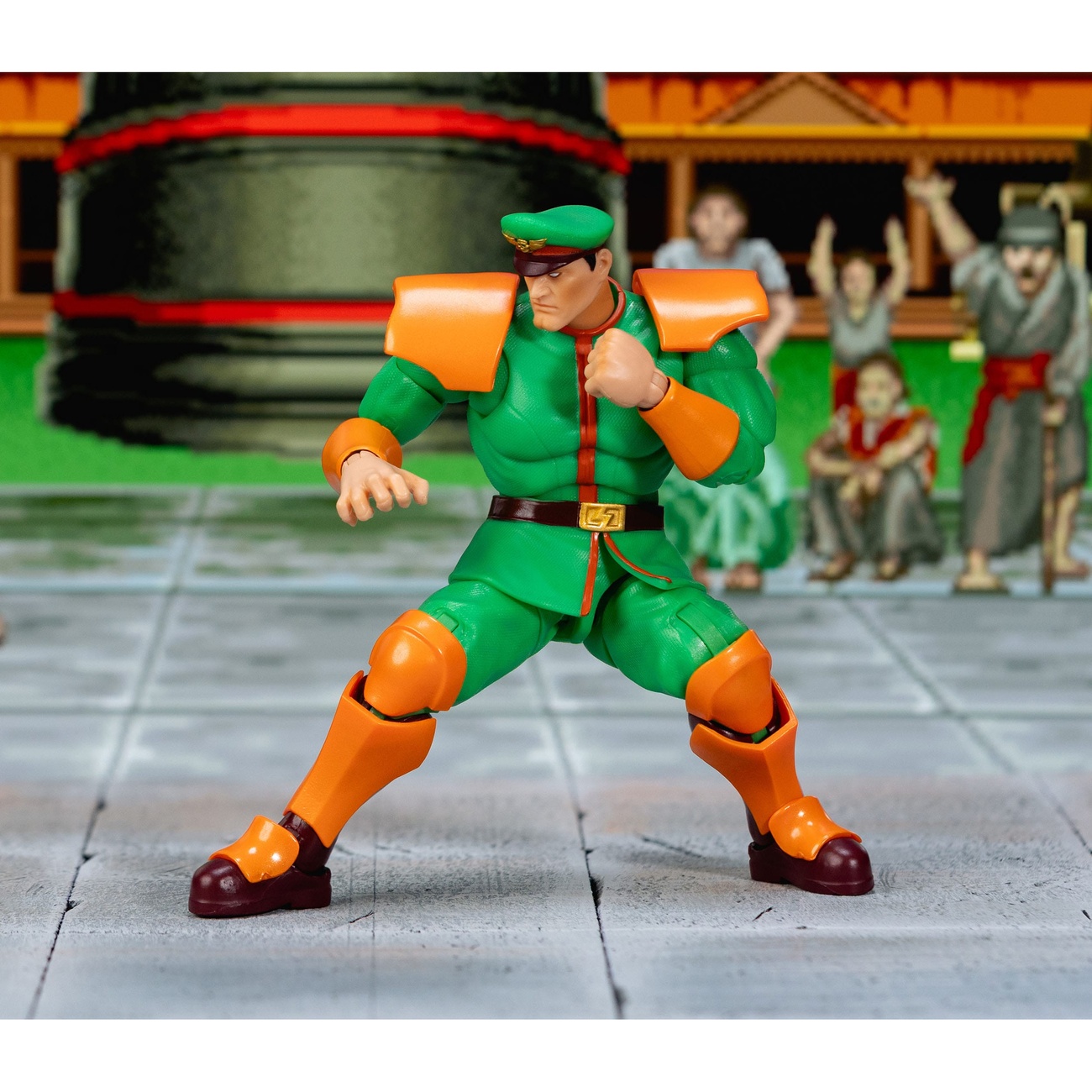 Ultra Street Fighter II: The Final Challengers Actionfigur 1/12 M. Bison Deluxe 15 cm