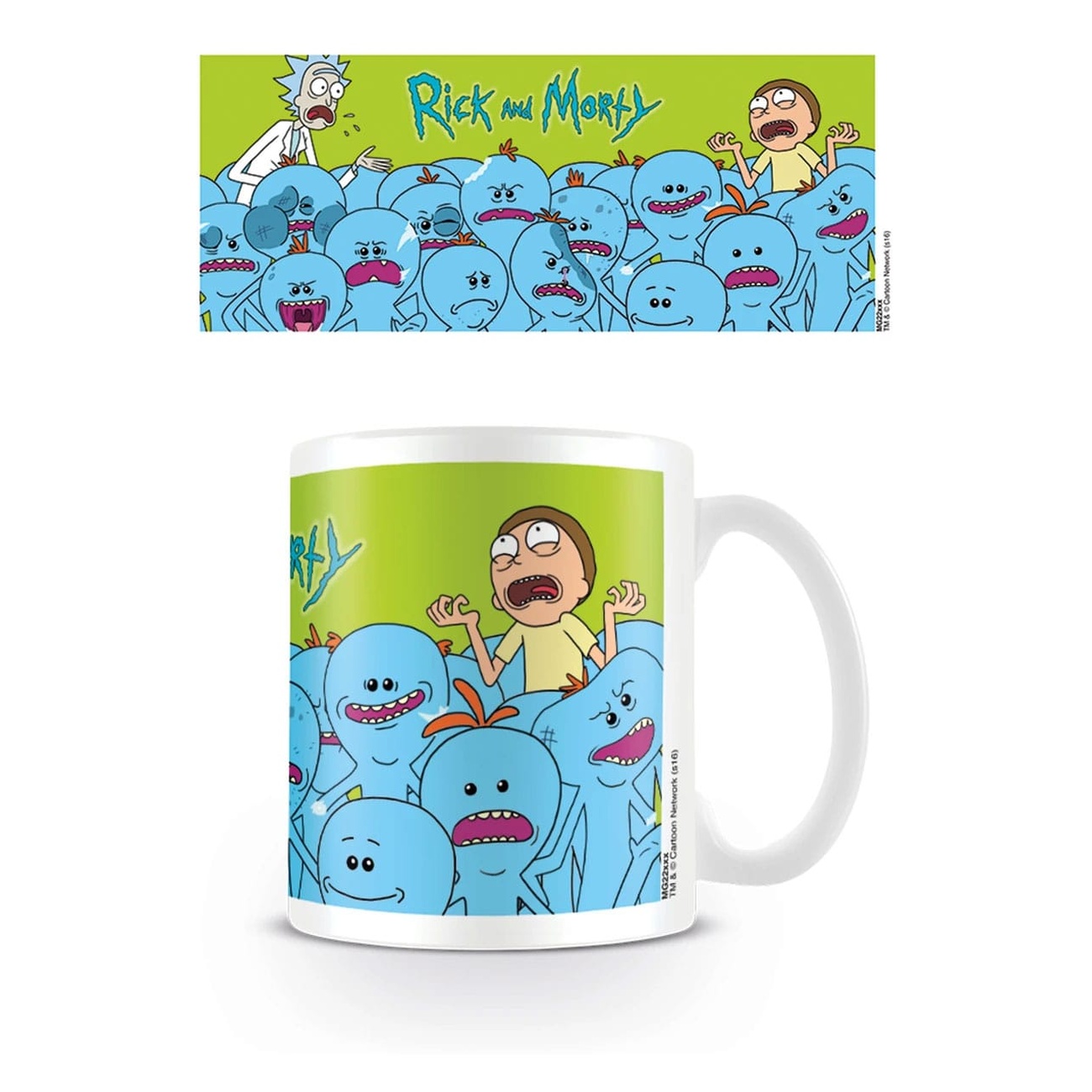 Rick and Morty Taza Mr. Meeseeks