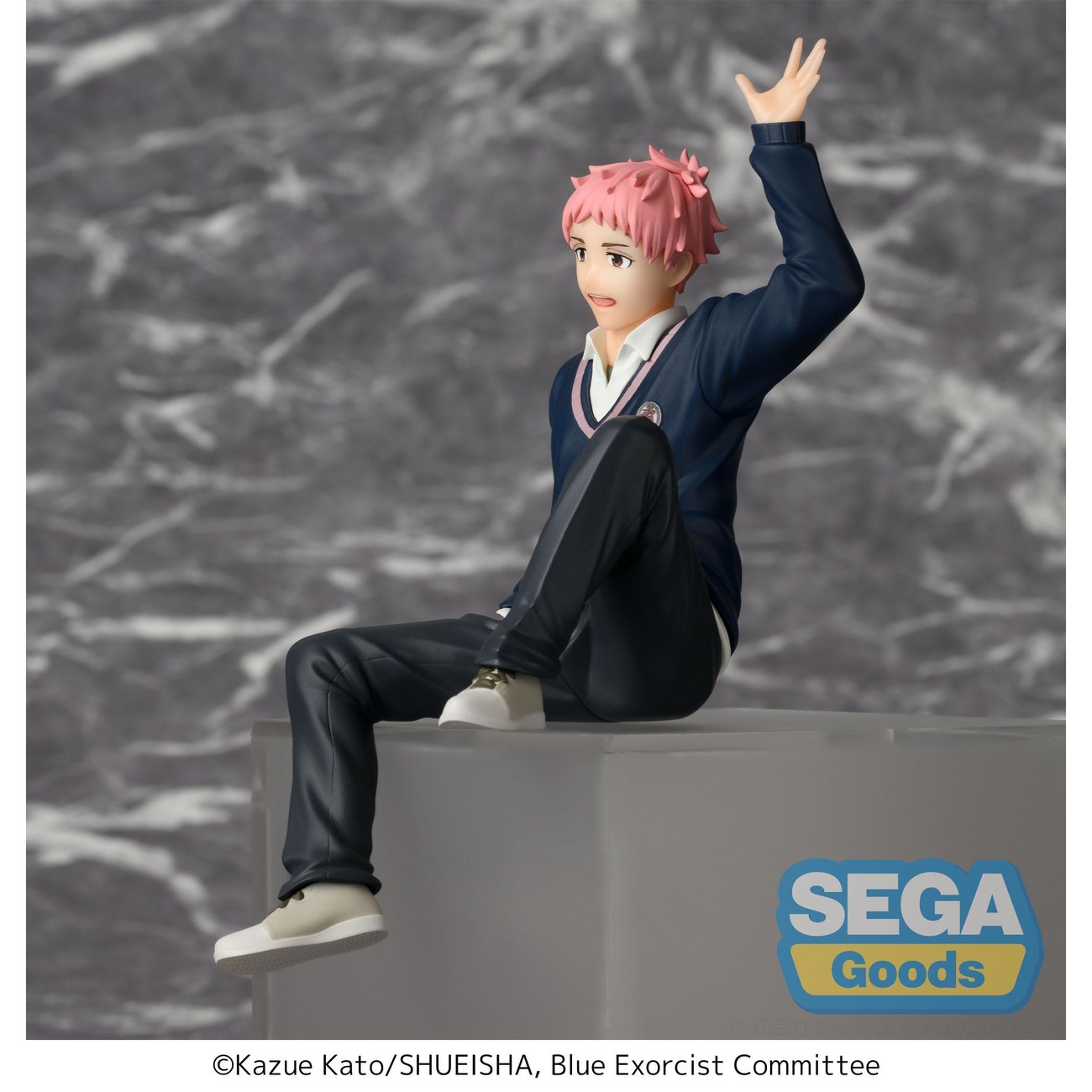 Blue Exorcist Shimane Illuminati Saga PM Perching PVC-standbeeld Renzo Shima 14 cm
