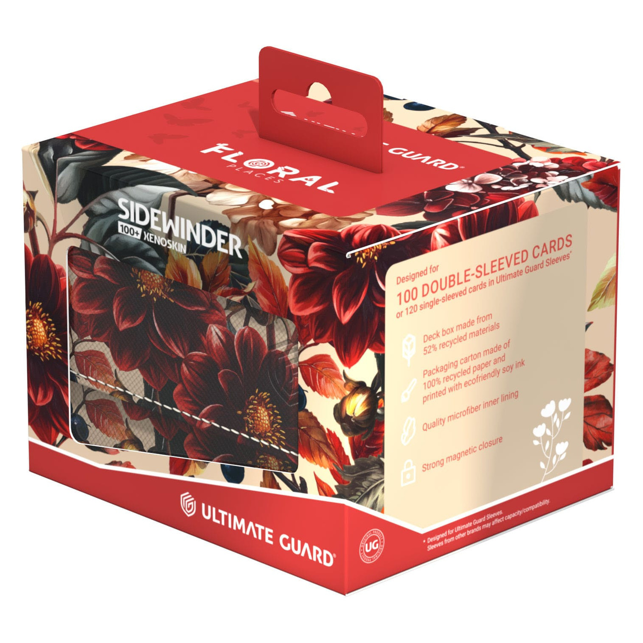 Ultimate Guard Sidewinder 100+ Xenoskin "Floral Places" -