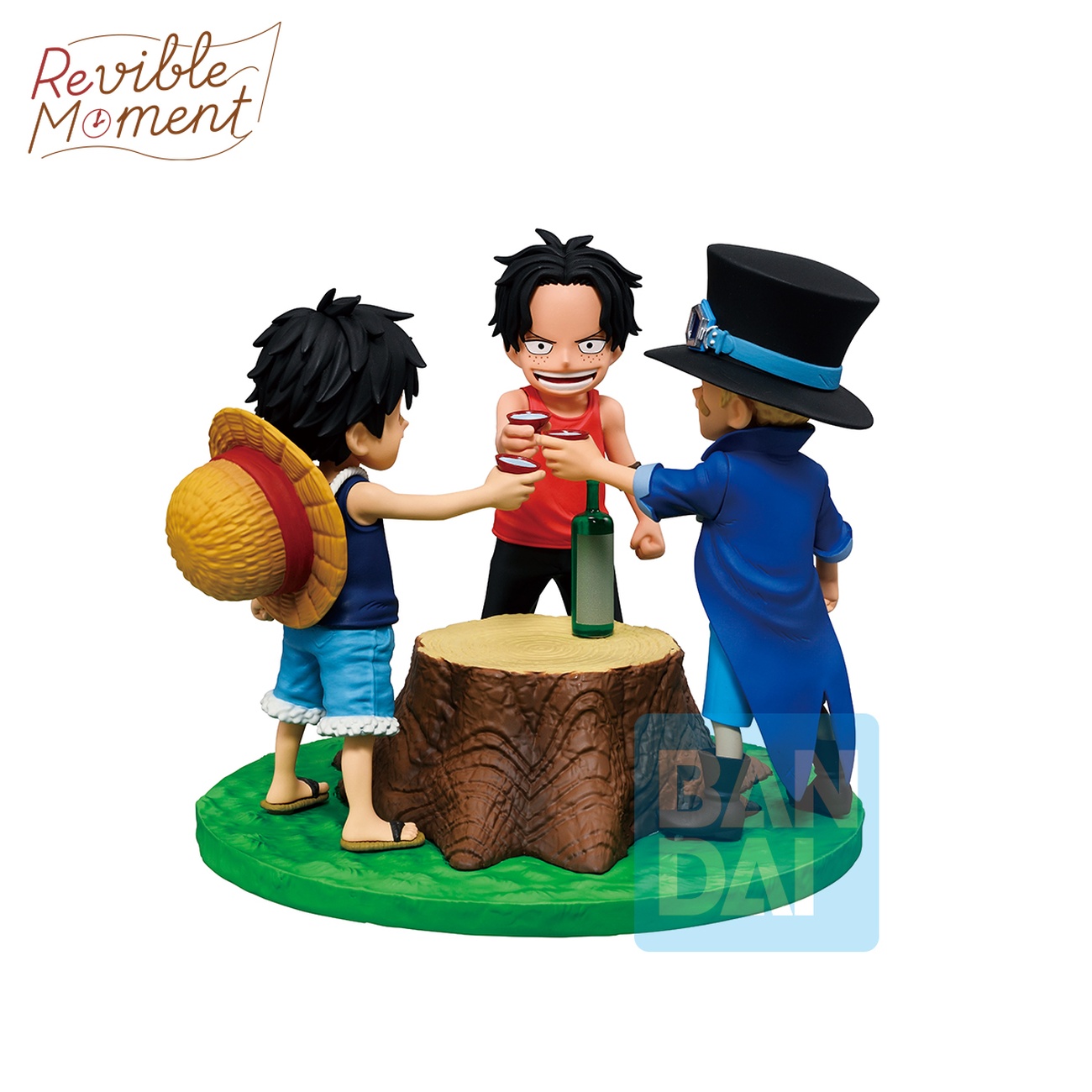 One Piece - Ace, Sabo en Luffy Dramatic Memories Ichibansho Figuur