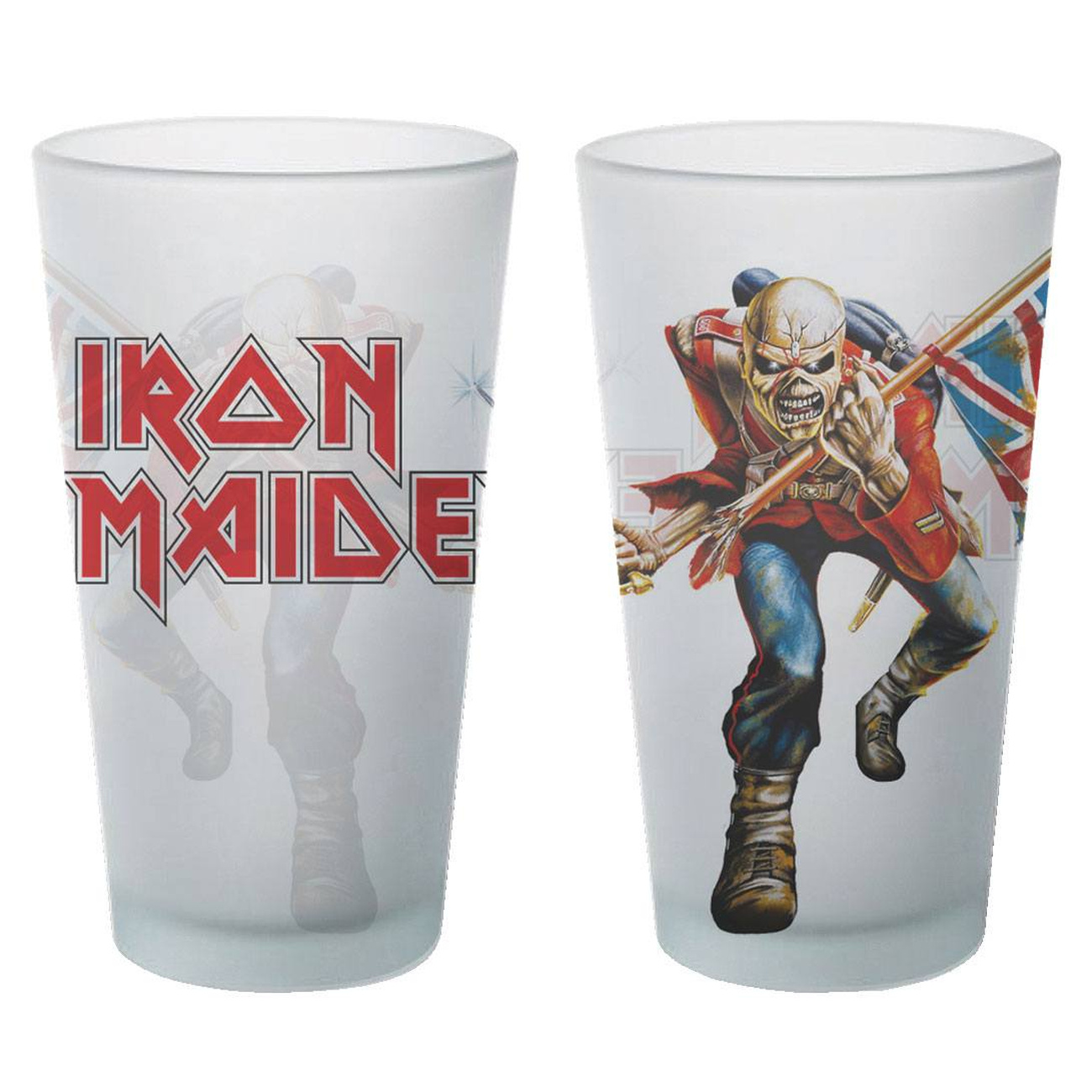 Bicchiere da birra Iron Maiden The Trooper