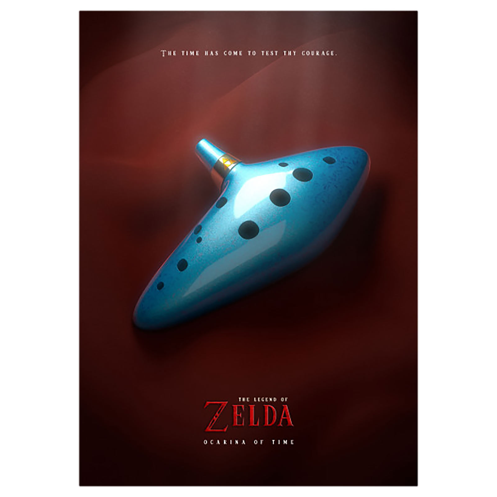 Ocarina of Time Metalen Poster voor Zelda Fans