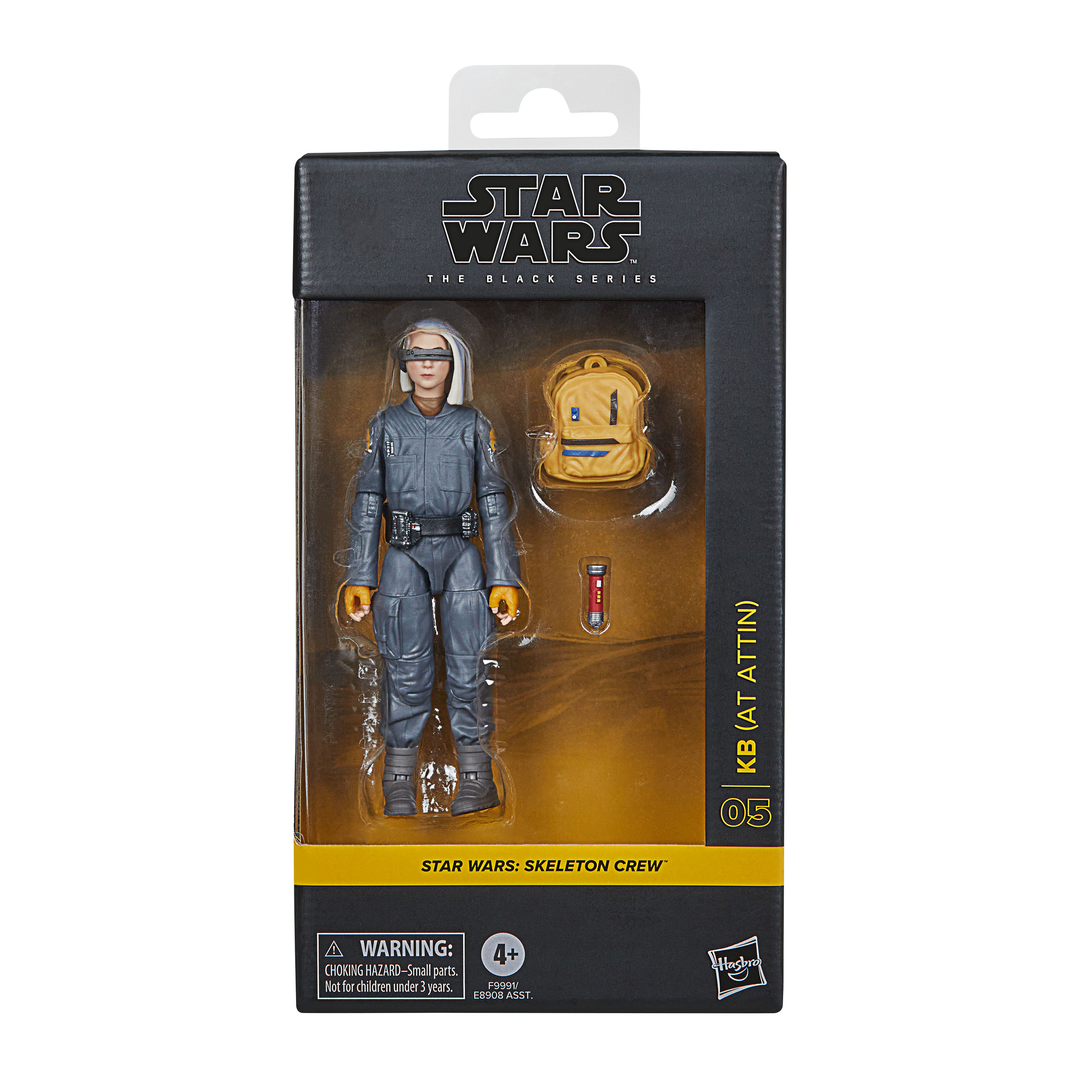 Star Wars: Skeleton Crew - KB (At Attin) Black Series Actiefiguur