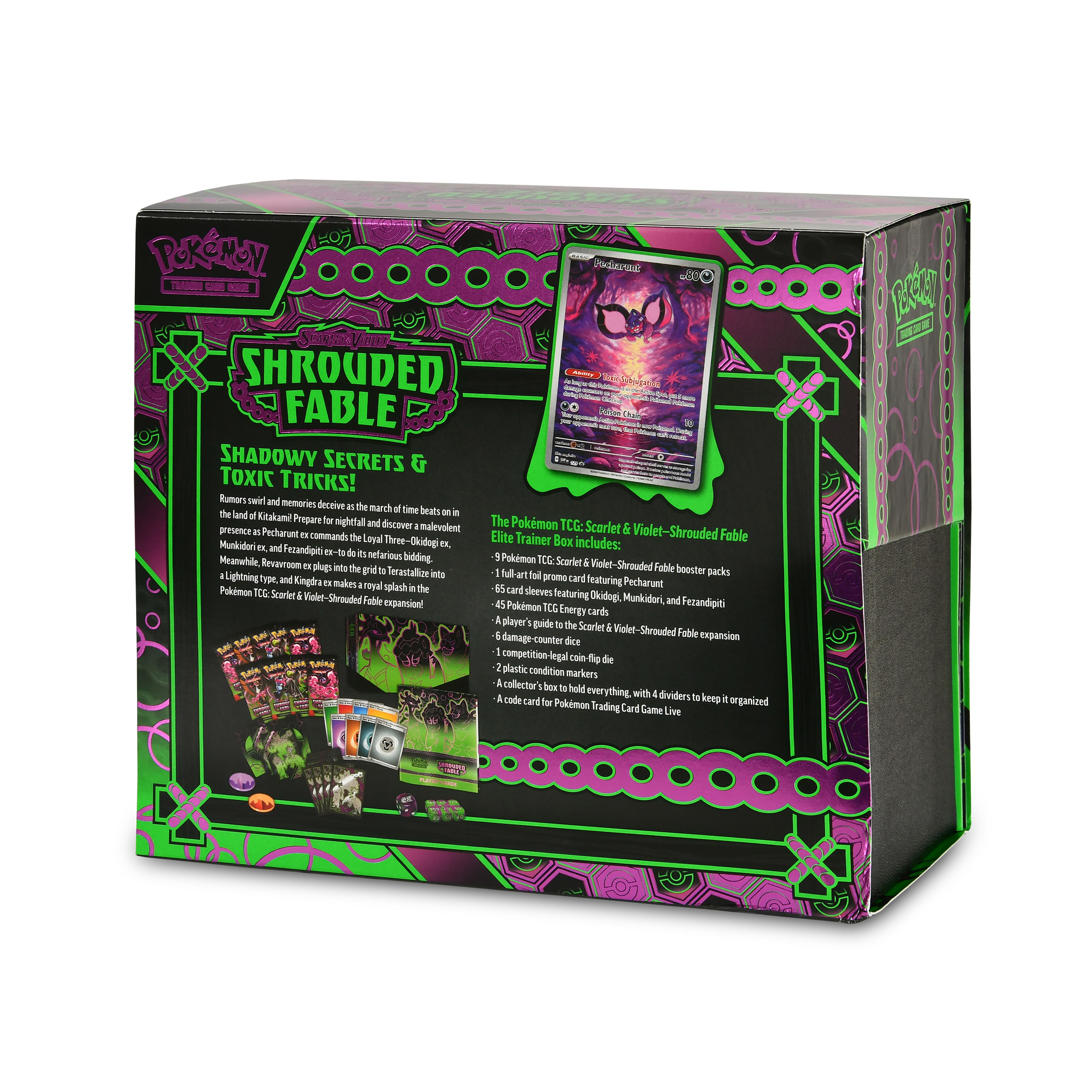 Pokemon - Scarlet & Violet Shrouded Fable Elite Trainer Box