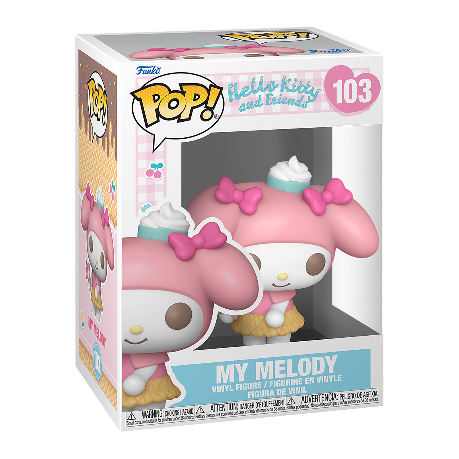 Sanrio - My Melody met ijsje Hello Kitty and Friends Funko Pop-figuur