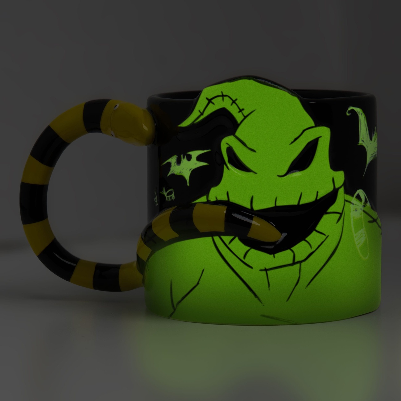 Taza con forma Nightmare Before Christmas Oogie Boogie Glow in the Dark