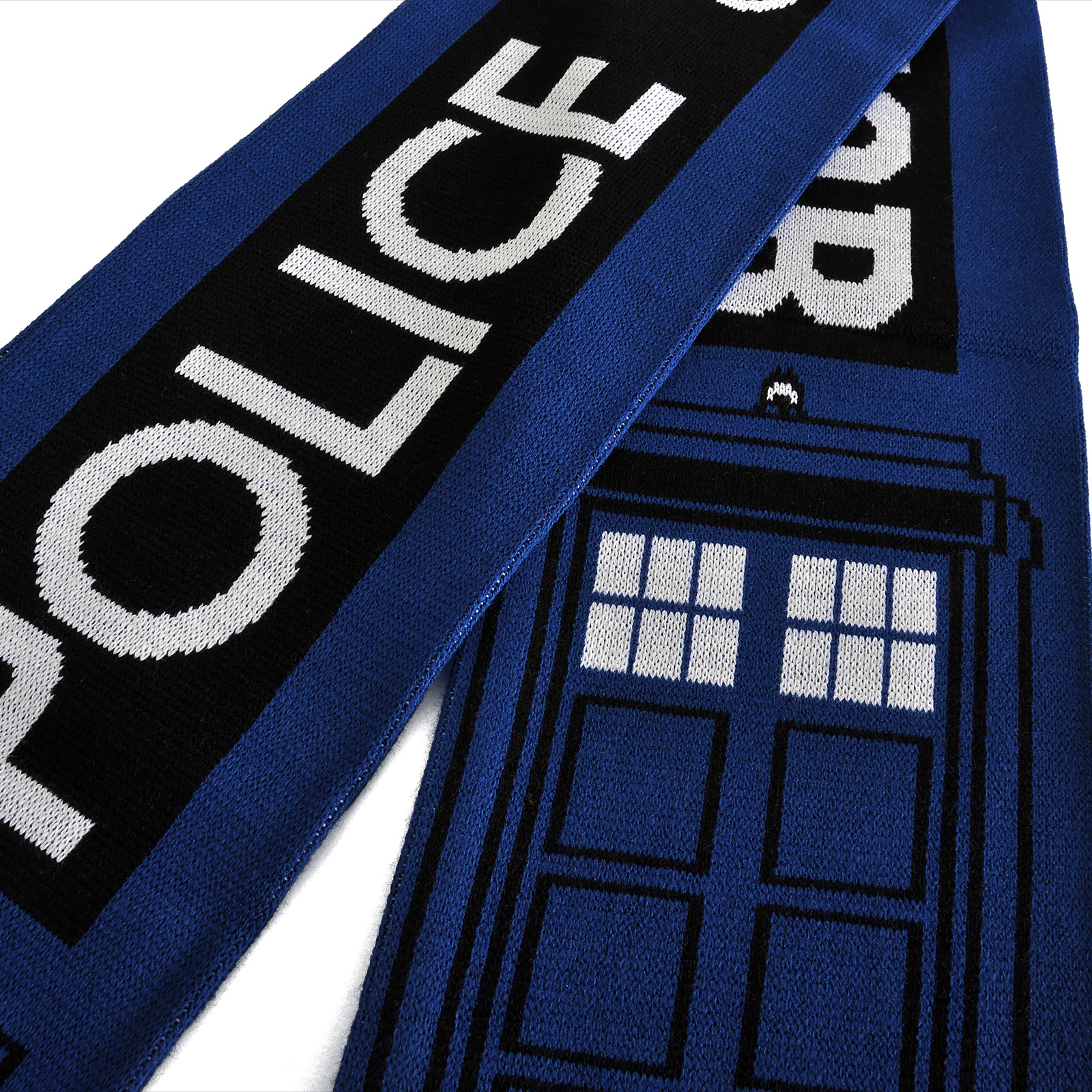 Doctor Who - Tardis Politie Box Sjaal blauw
