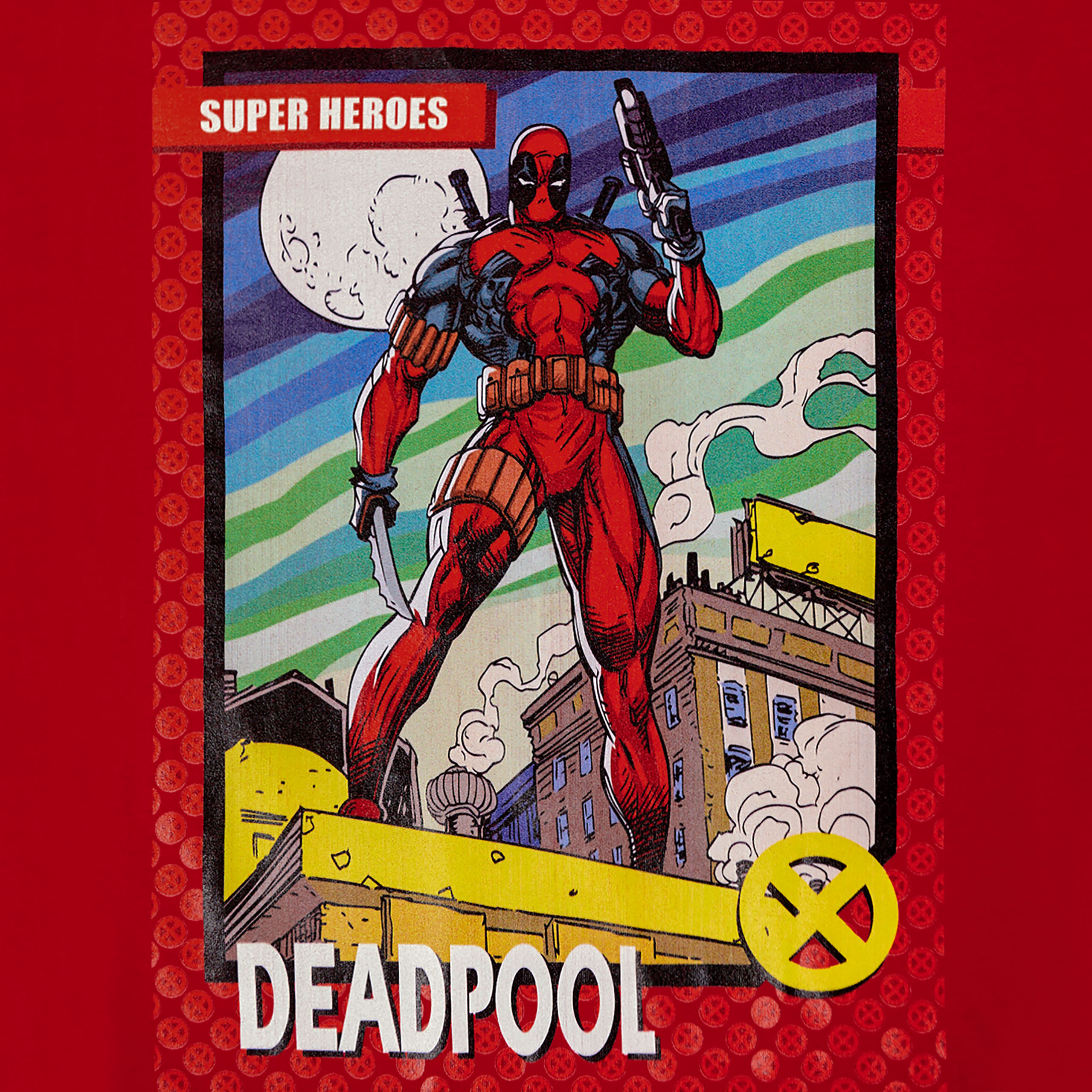 Deadpool - Super Heroes T-shirt rood