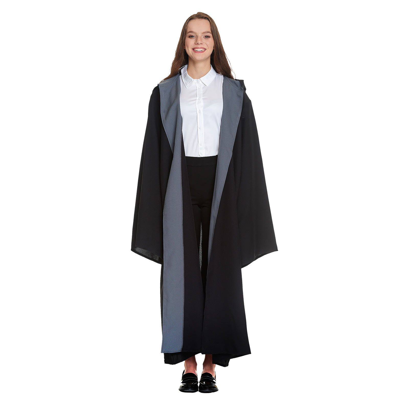 Trench Gothique Long Pour Homme - Cape à Capuche Style Sorcier - Costume Renaissance Médiéval Pour Halloween Et Cosplay