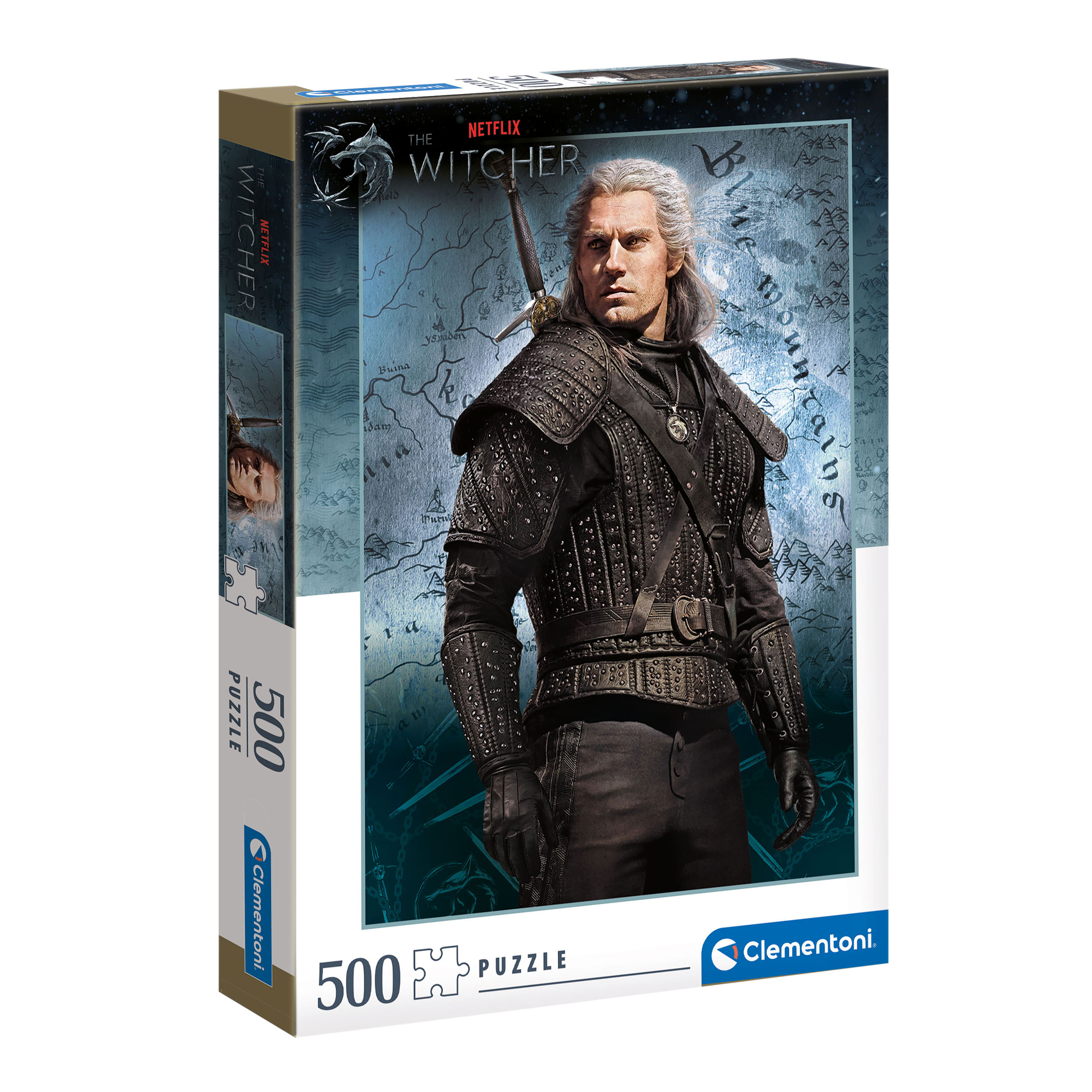 Witcher - Puzzle Geralt de Riv 500 Pièces