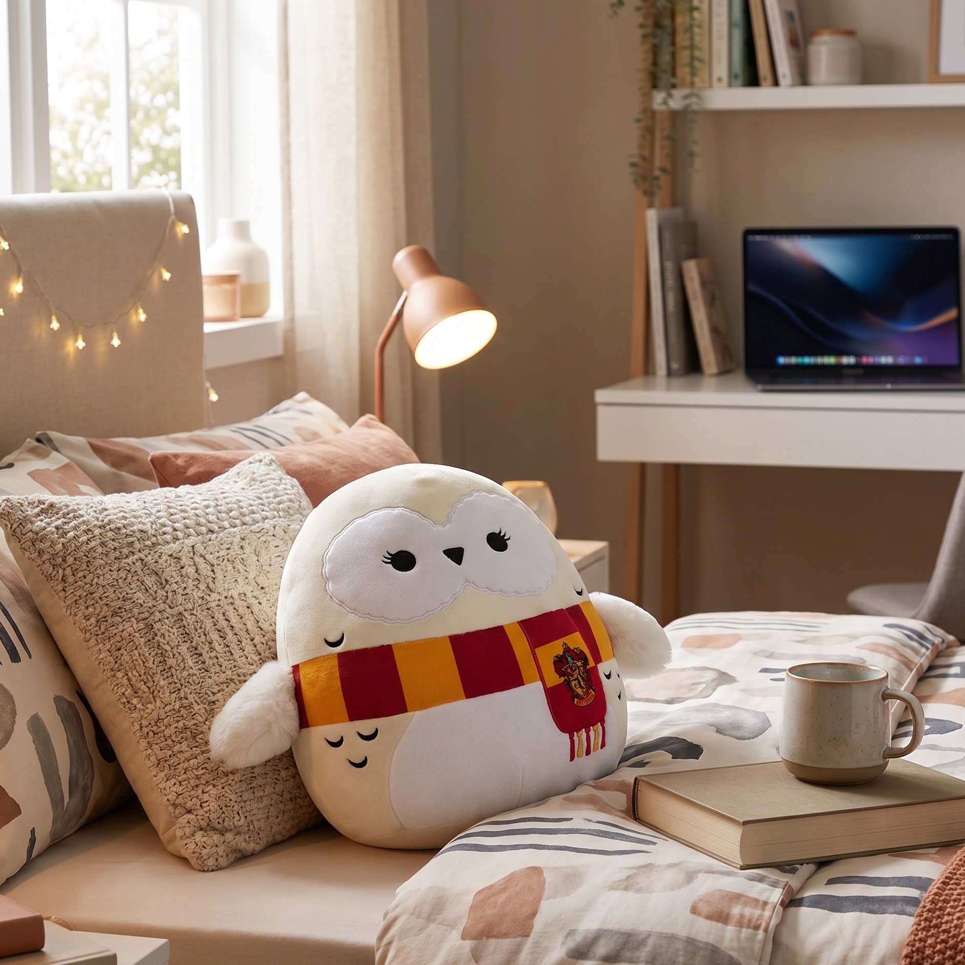 Harry Potter - Hedwiga z szalikiem pluszak Squishmallows