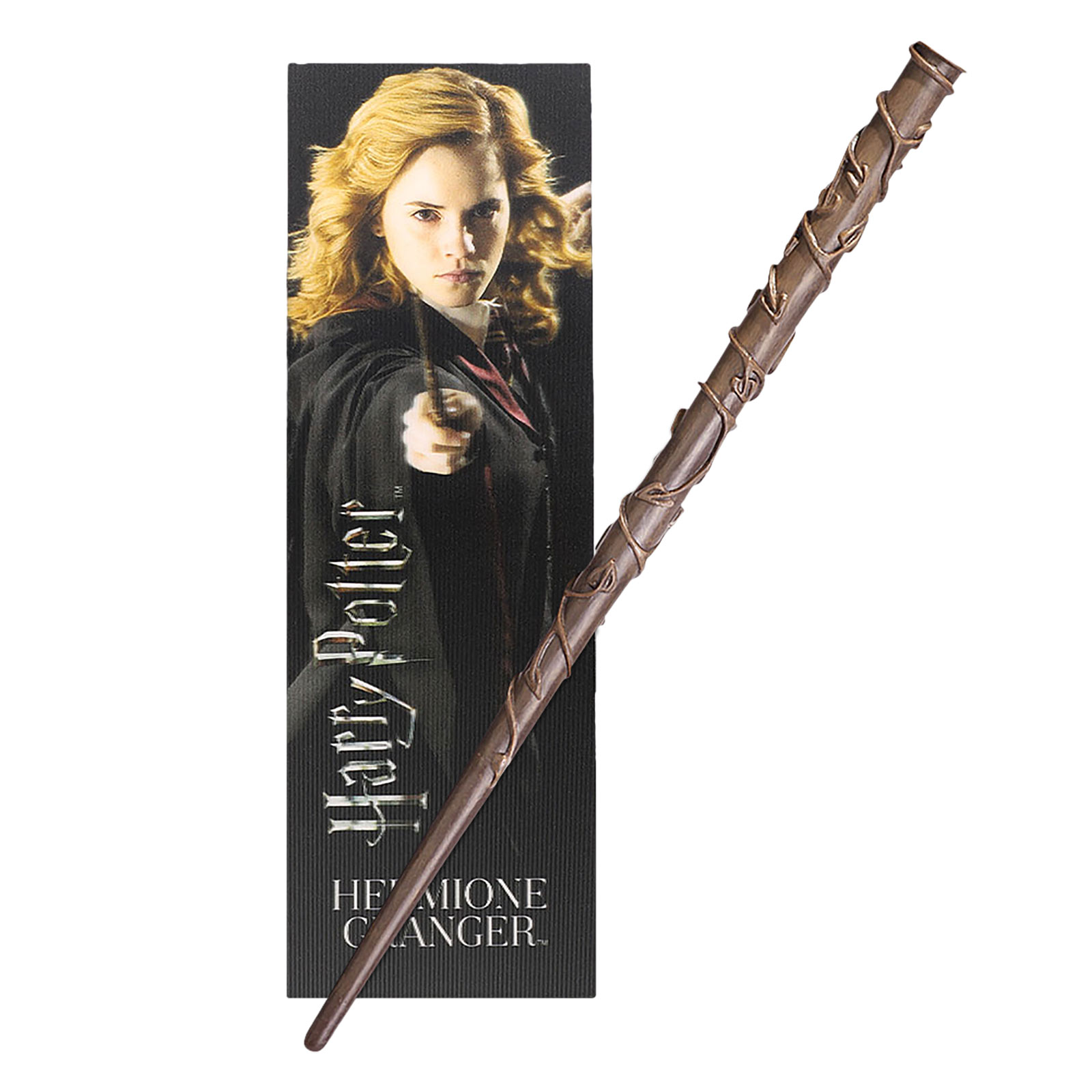 Hermione's wand for young wizards with bookmark - Harry Potter